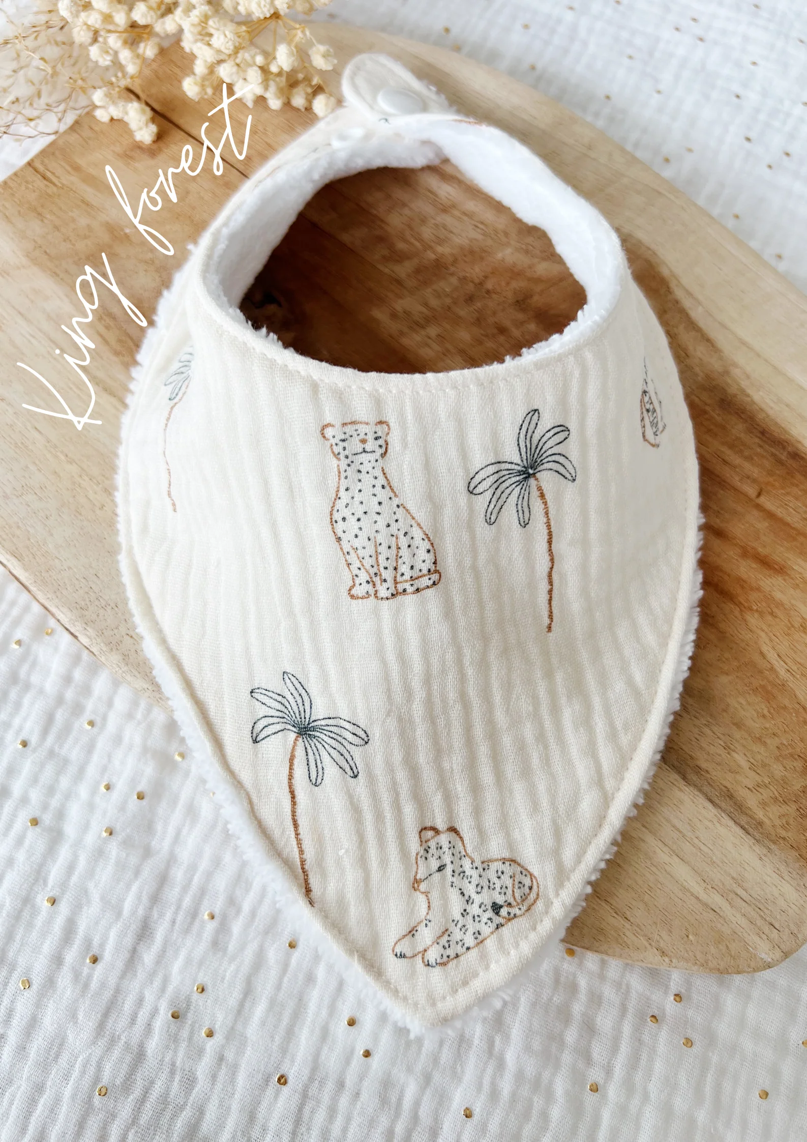 Bavoir bandana (0-2 ans) - Image 3