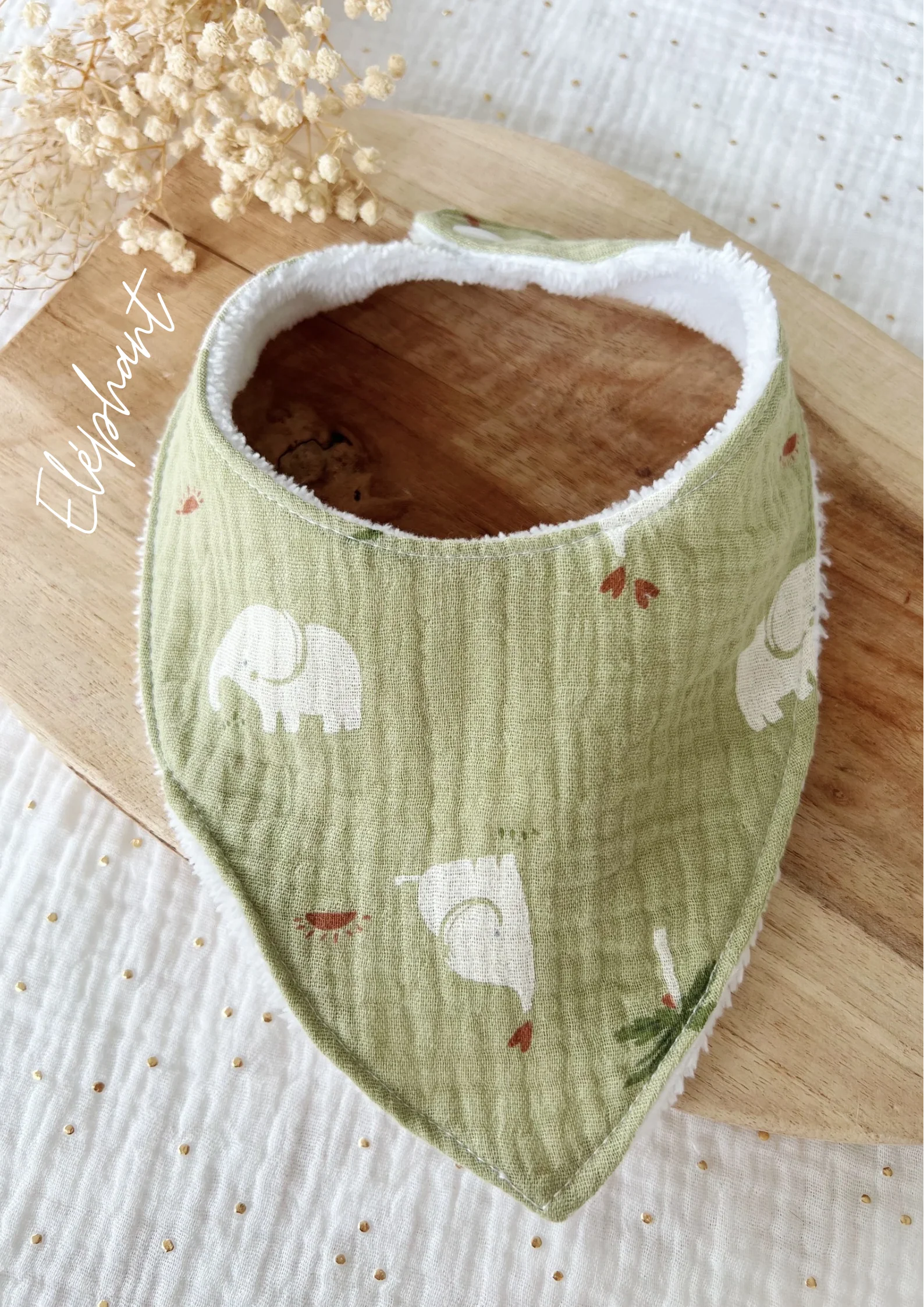 Bavoir bandana (0-2 ans) - Image 5