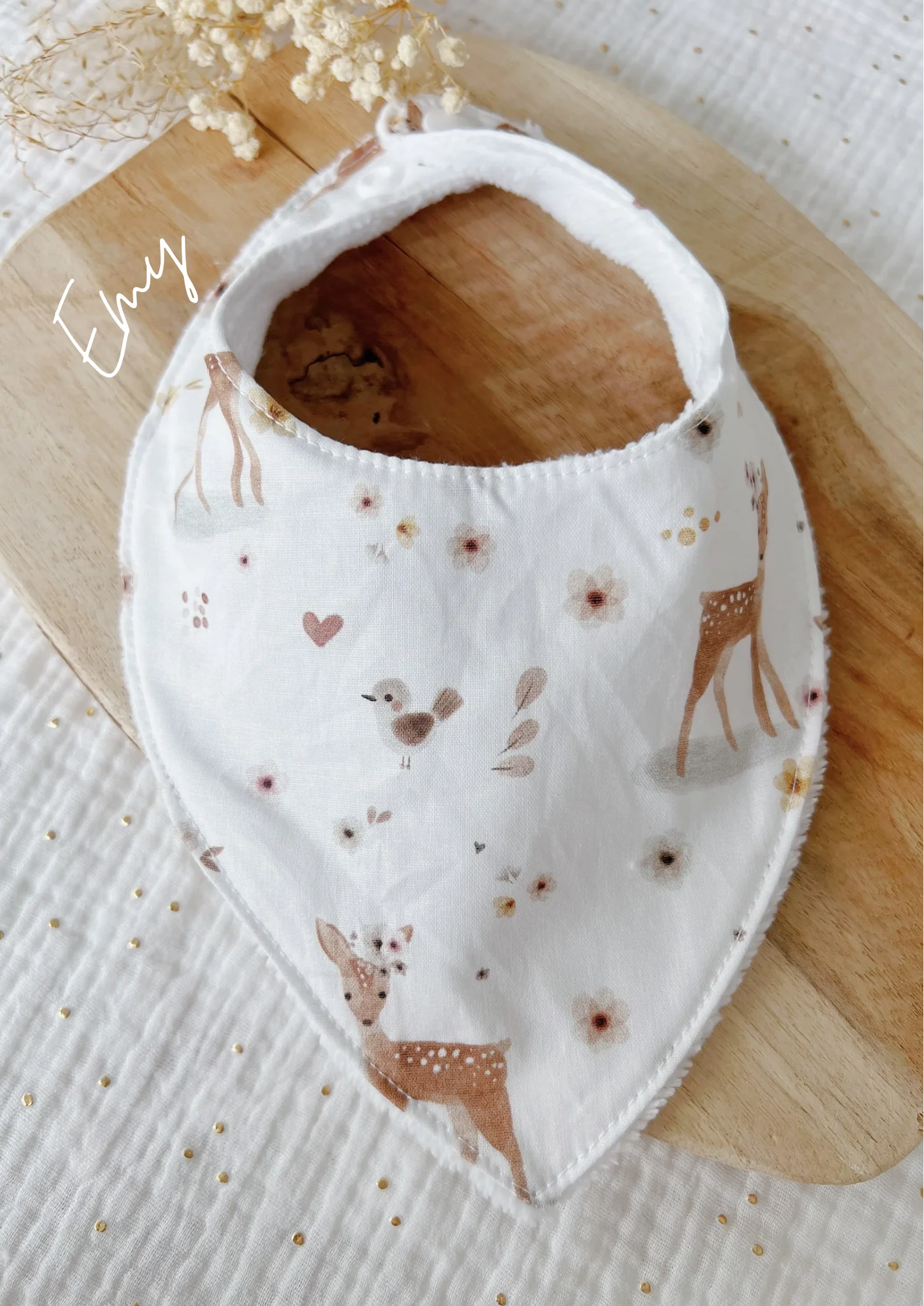 Bavoir bandana (0-2 ans) - Image 8