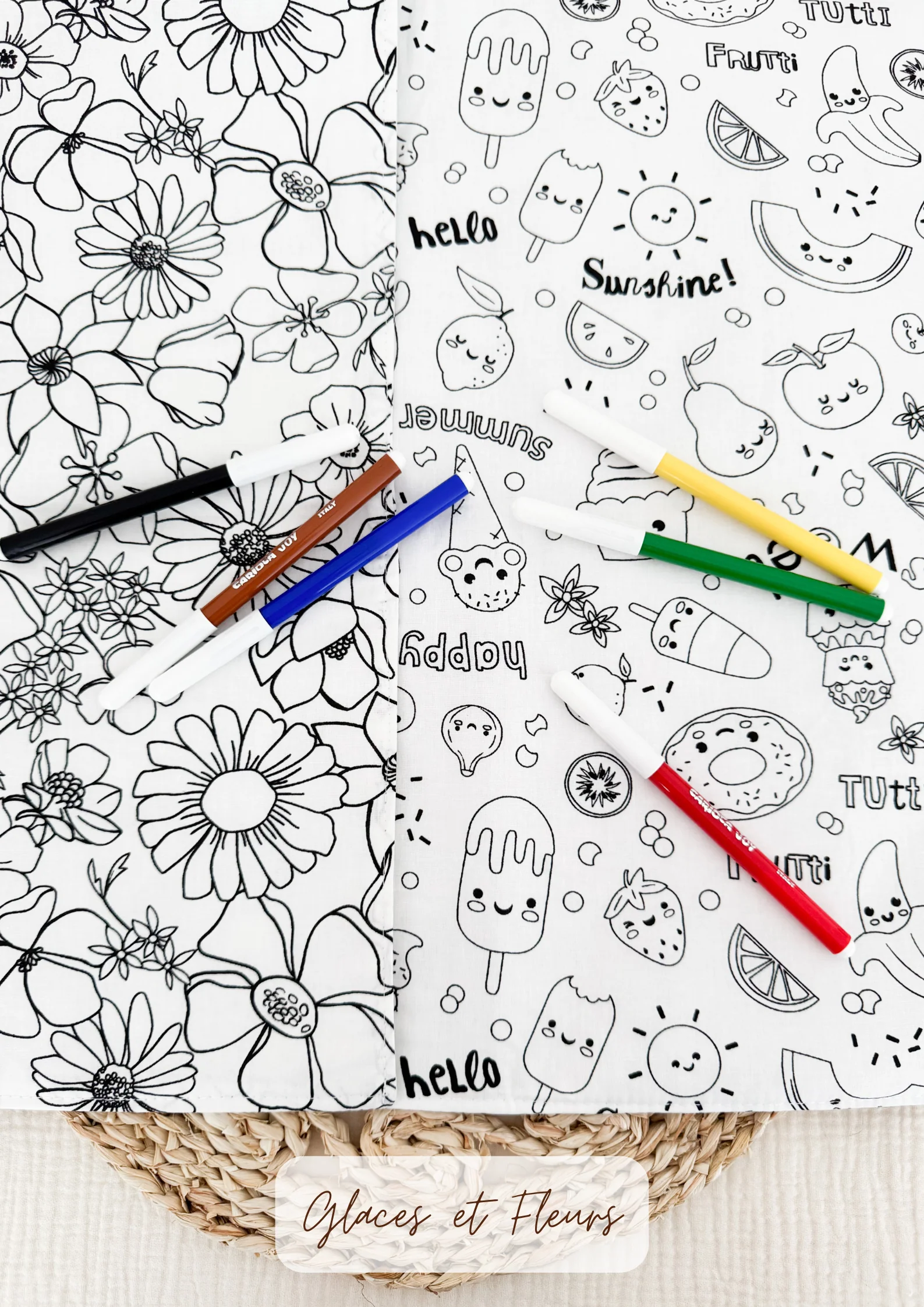 TAPIS de coloriage lavable (et ses feutres) - Image 7