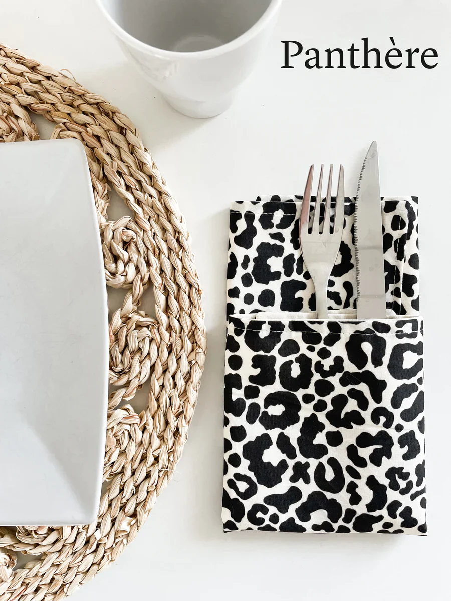 Coton imprimé Panthère - Image 3