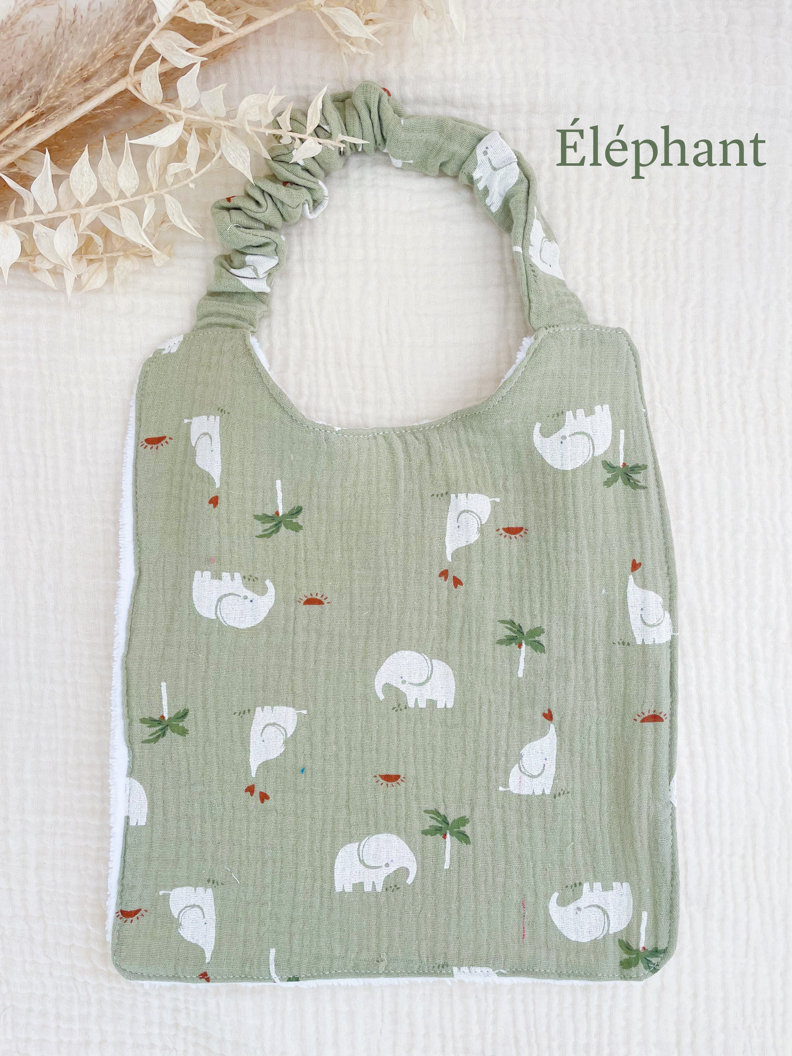 Grand bavoir (2-8 ans) / serviette de cantine - Image 10