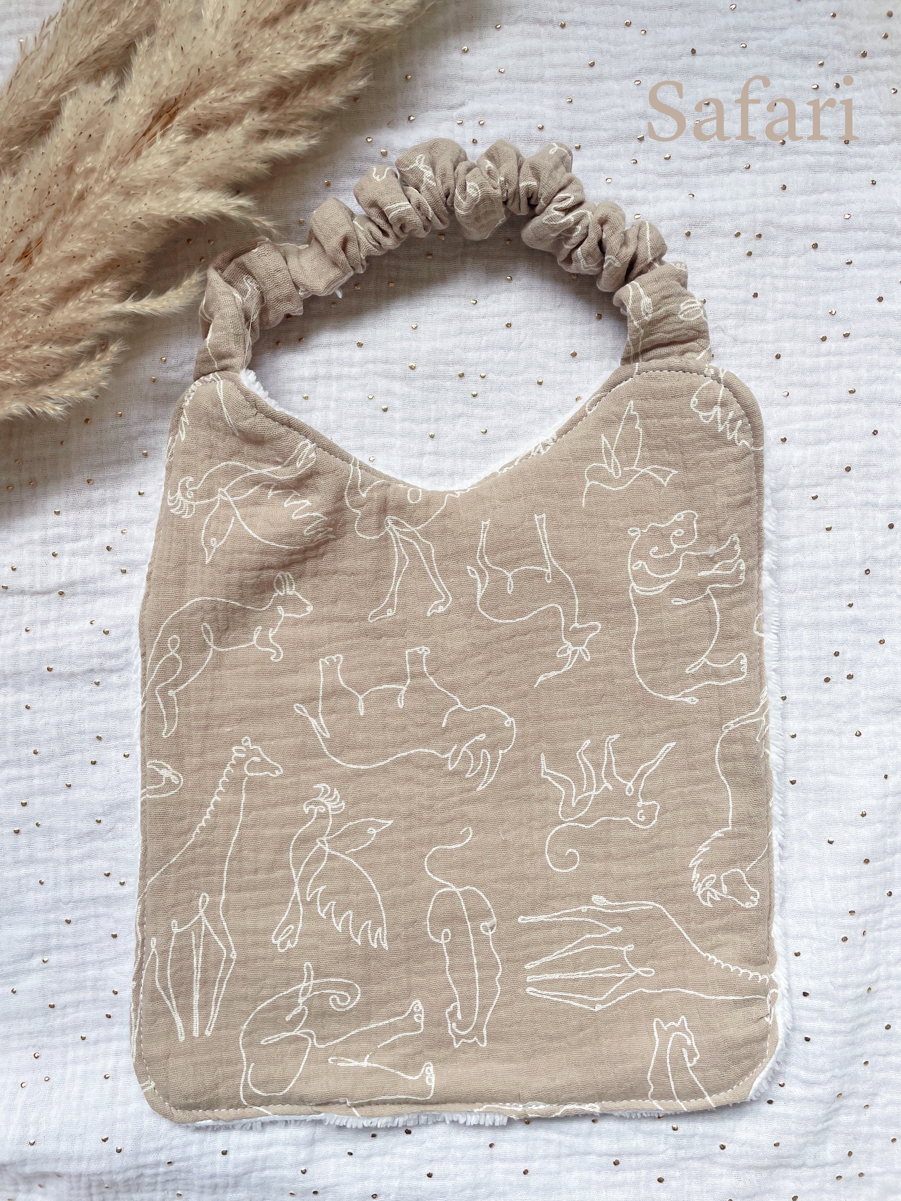 Grand bavoir (2-8 ans) / serviette de cantine - Image 9