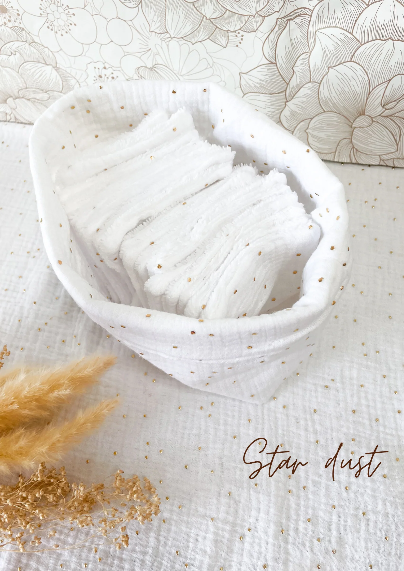 Ensemble assorti : la panière et ses 20 cotons - Image 6