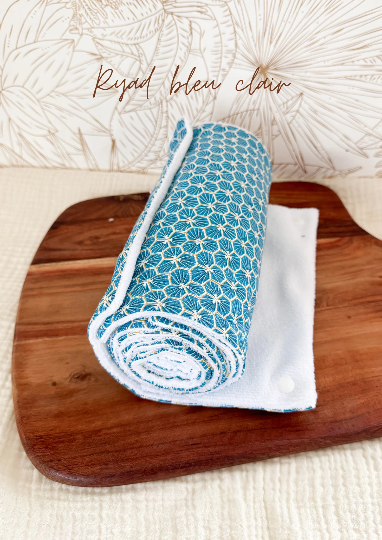 Rouleau essuie-tout lavable - 10 feuilles réutilisables - Image 24