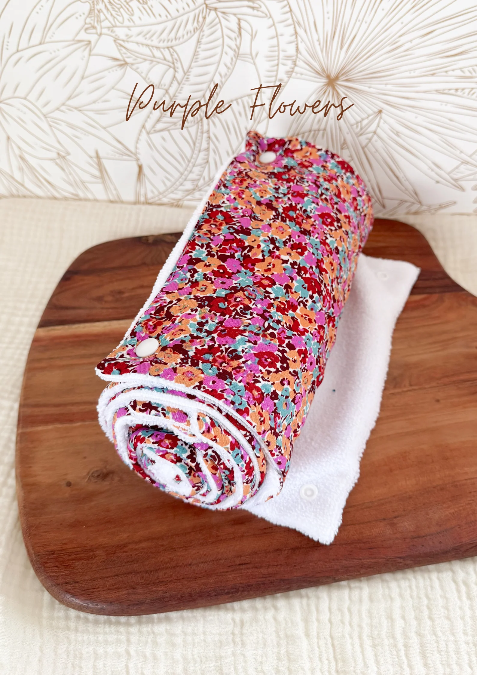 Rouleau essuie-tout lavable - 10 feuilles réutilisables - Image 27