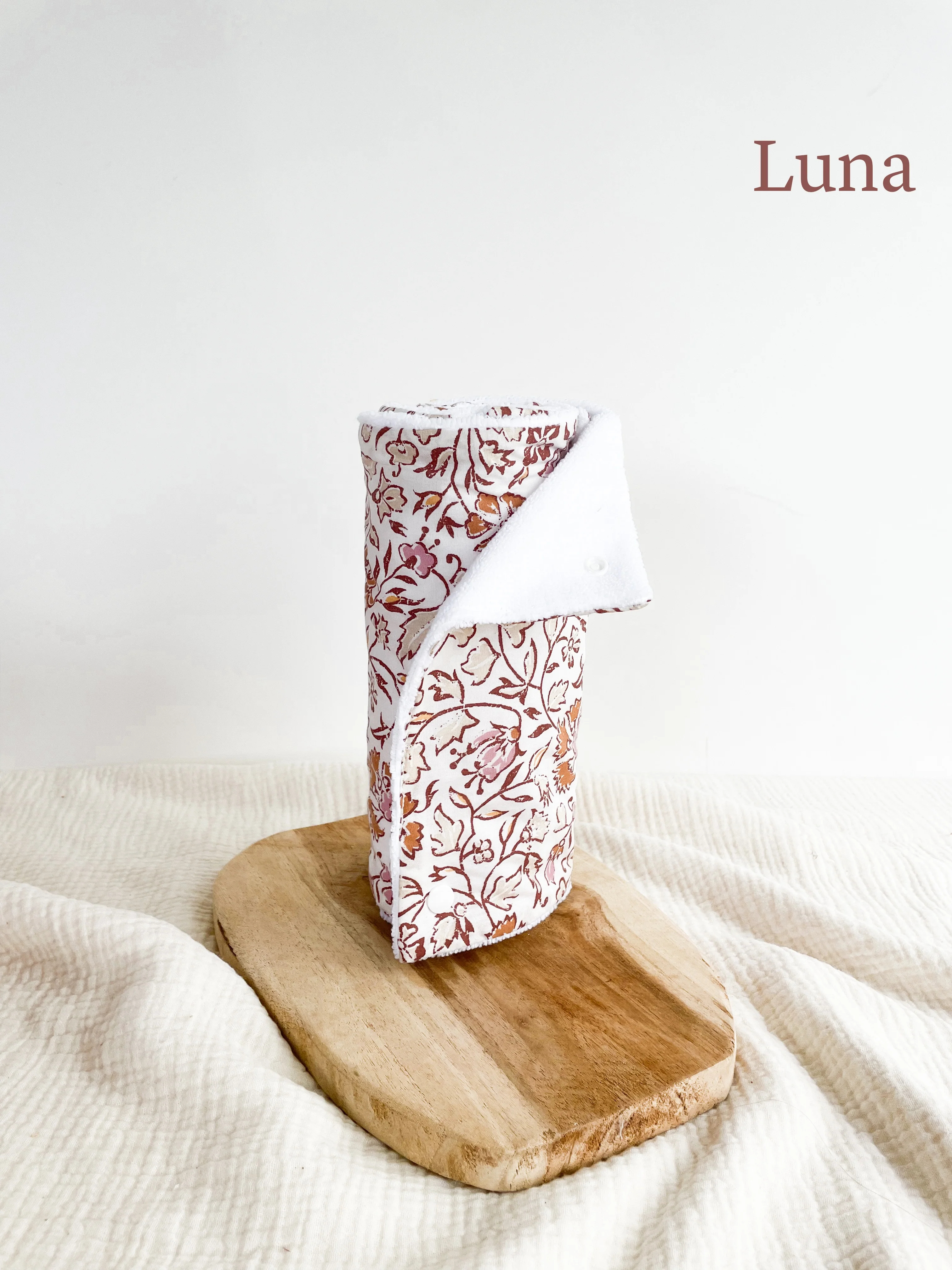 Rouleau essuie-tout lavable - 10 feuilles réutilisables - Image 4