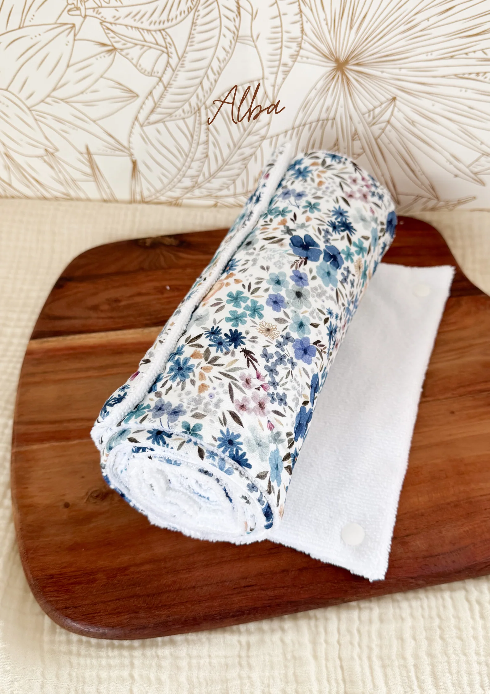 Rouleau essuie-tout lavable - 10 feuilles réutilisables - Image 8