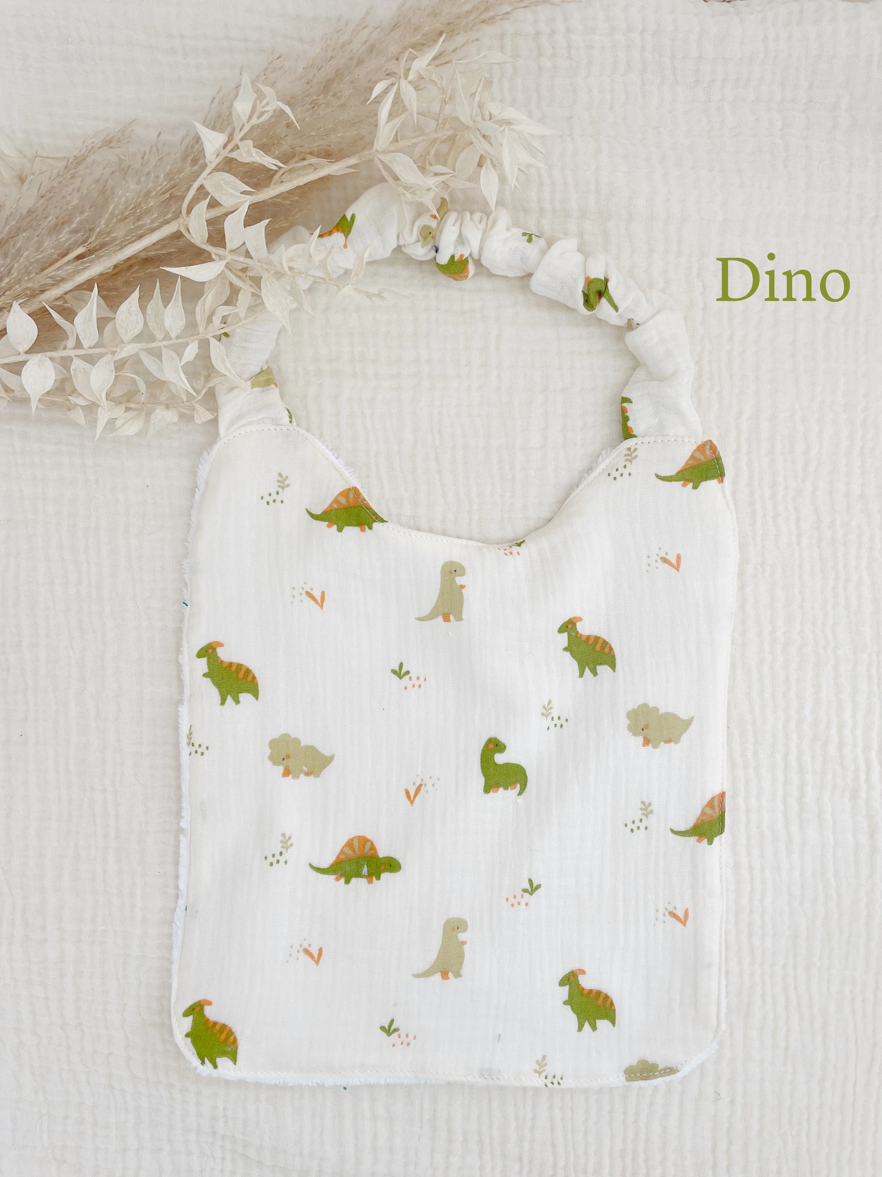 Grand bavoir (2-8 ans) / serviette de cantine - Image 12