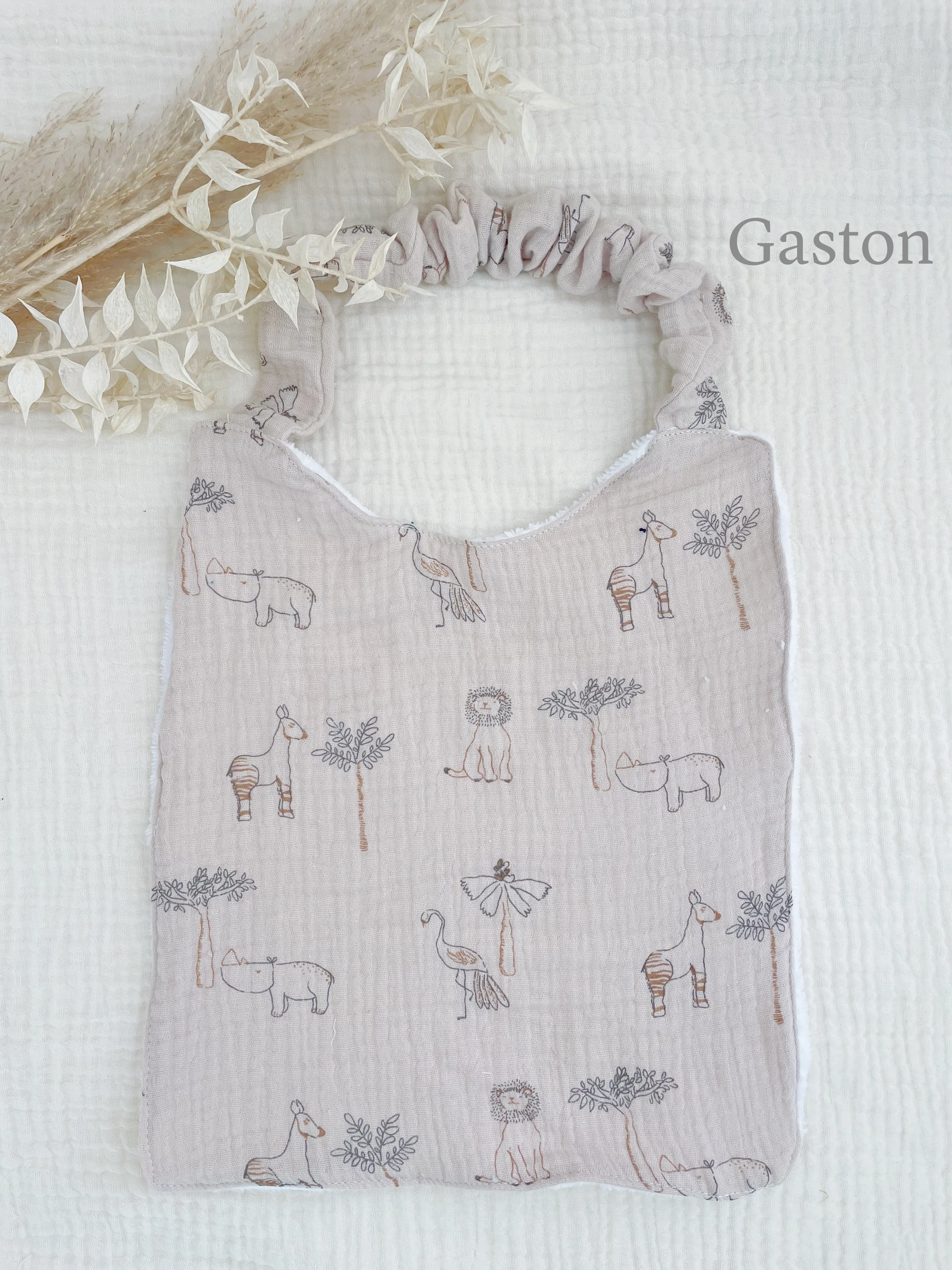Grand bavoir (2-8 ans) / serviette de cantine - Image 13