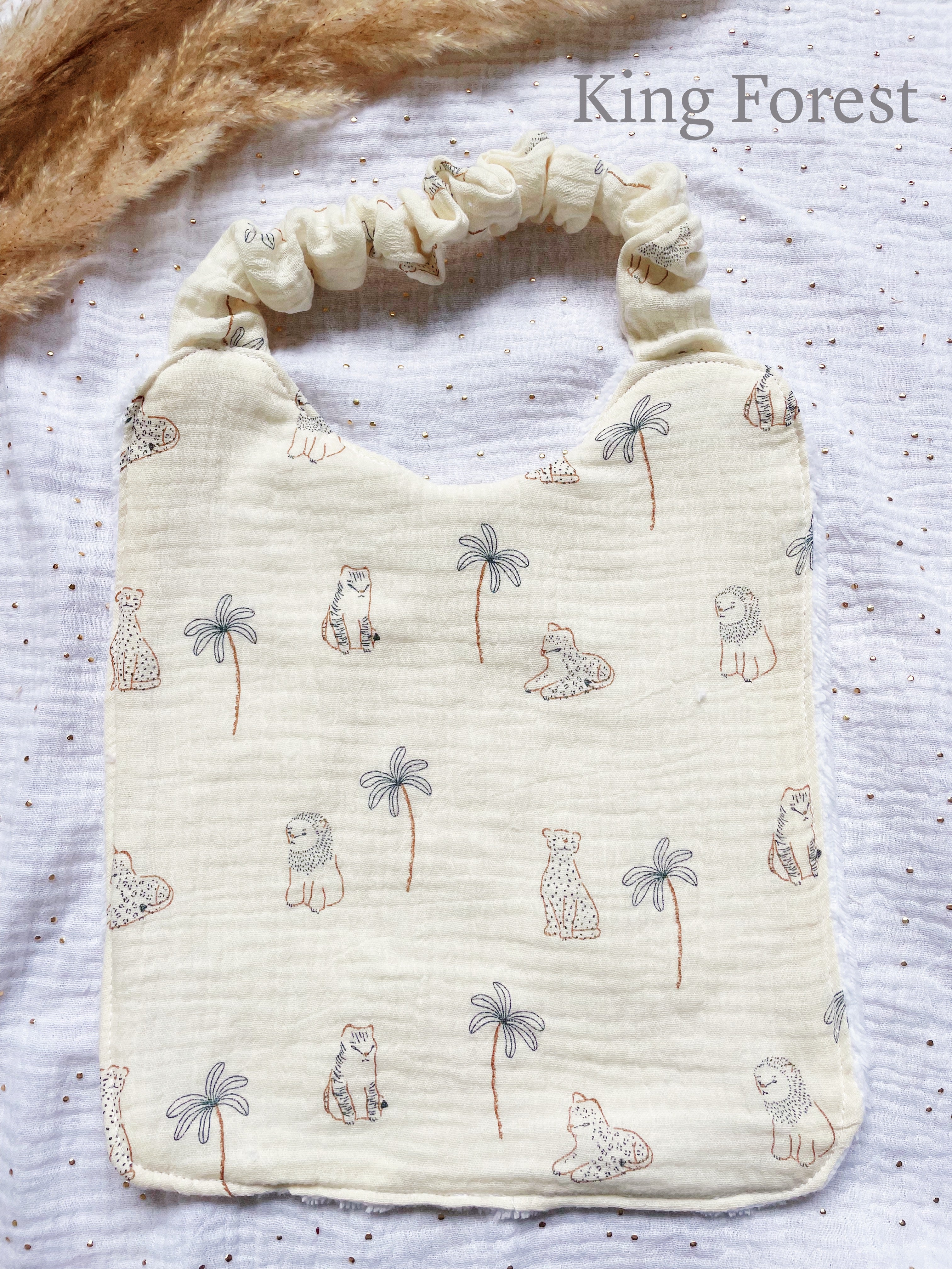 Grand bavoir (2-8 ans) / serviette de cantine - Image 8