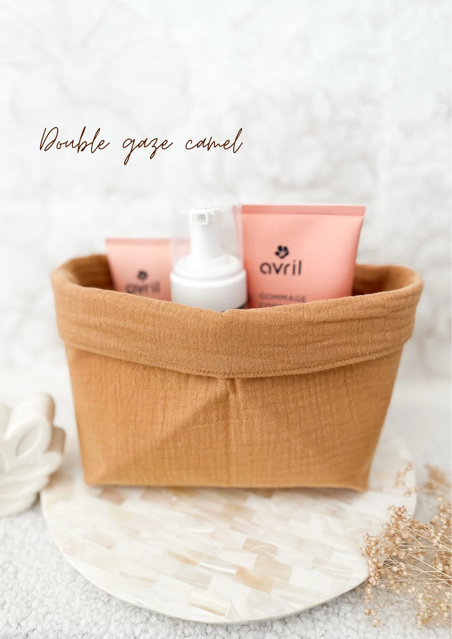 Grande panière en double gaze - Image 15