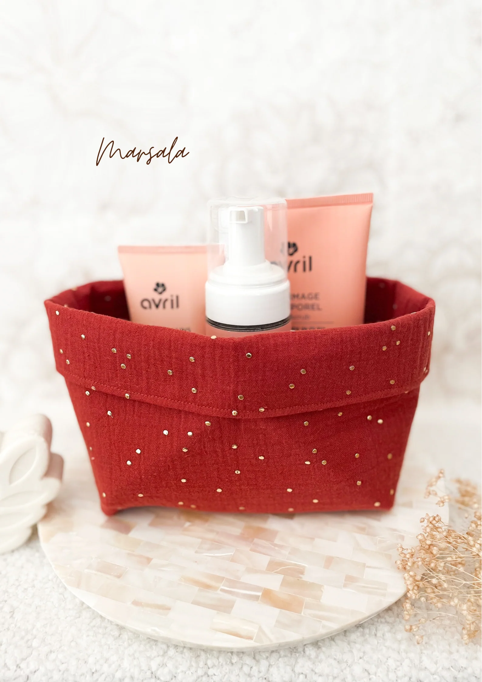 Grande panière en double gaze - Image 17