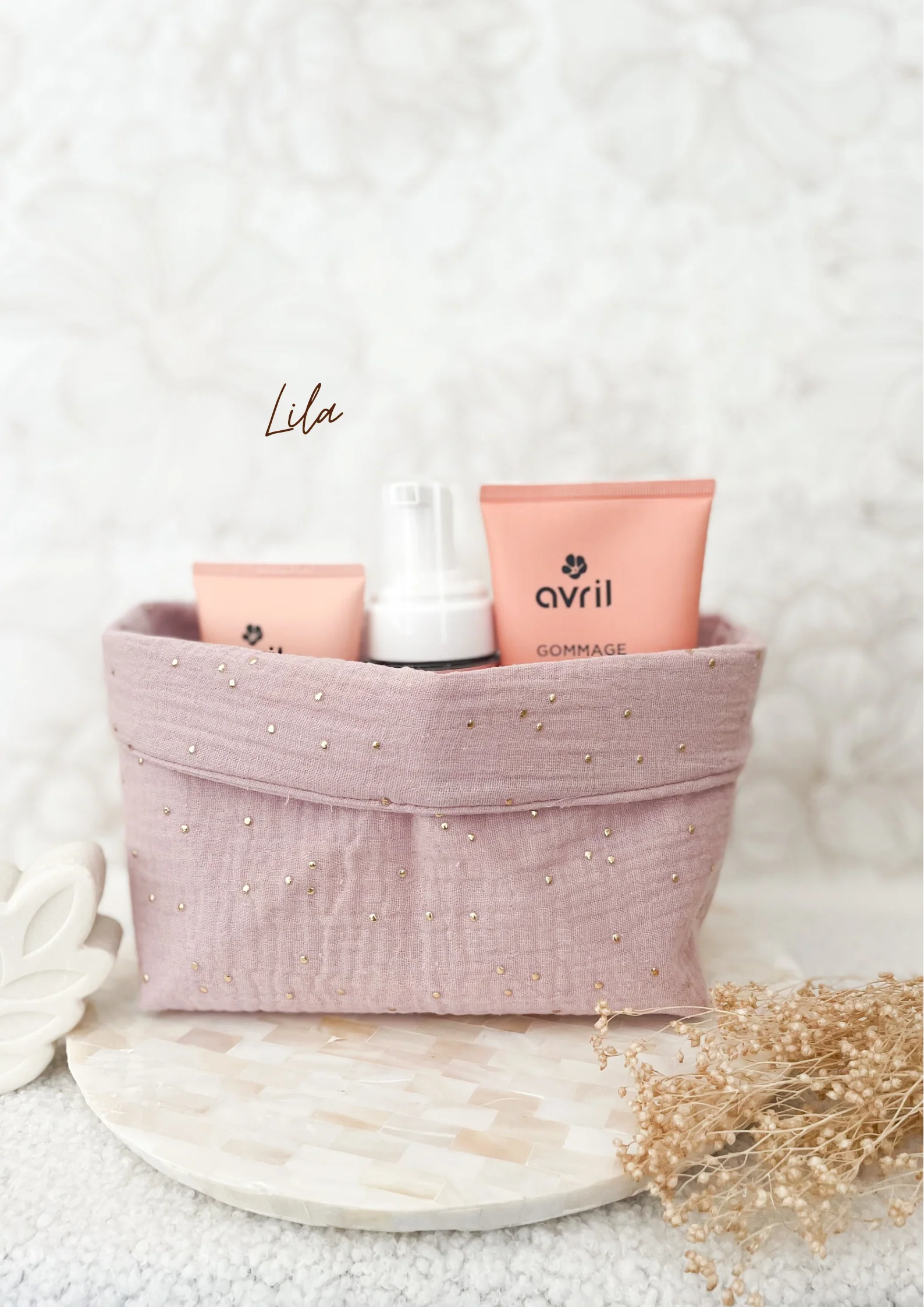 Grande panière en double gaze - Image 23