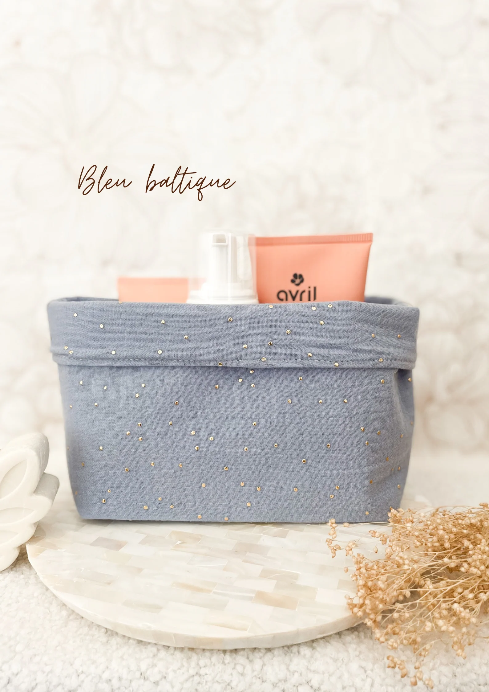 Grande panière en double gaze - Image 24