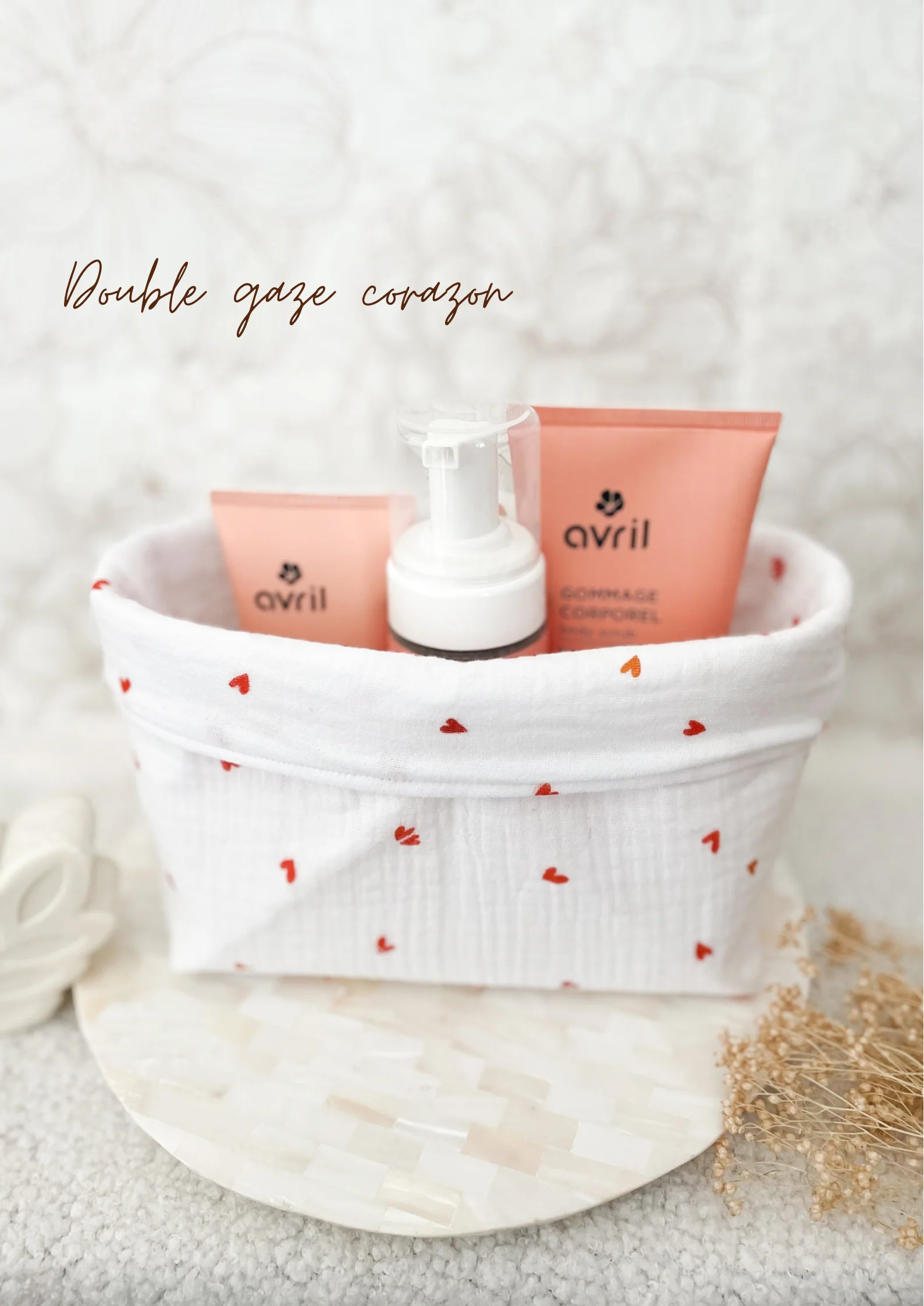 Grande panière en double gaze - Image 9