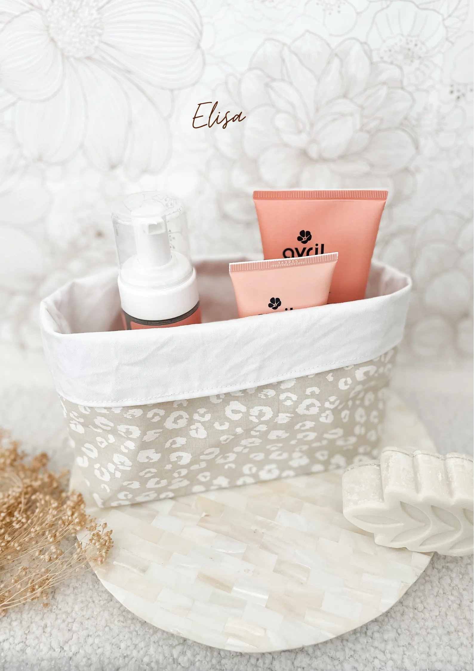 Grande panière en tissu - Image 38