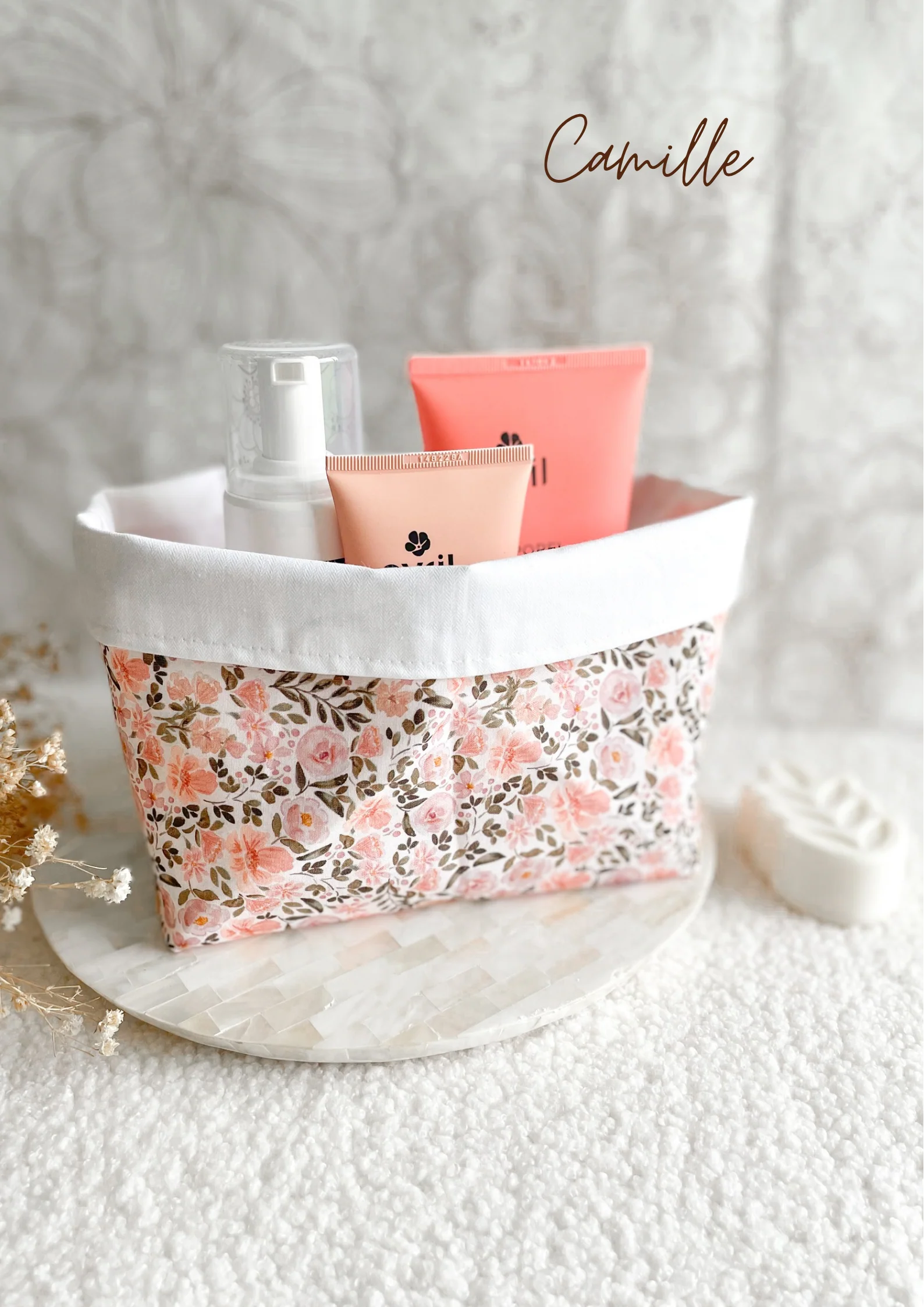 Grande panière en tissu - Image 40