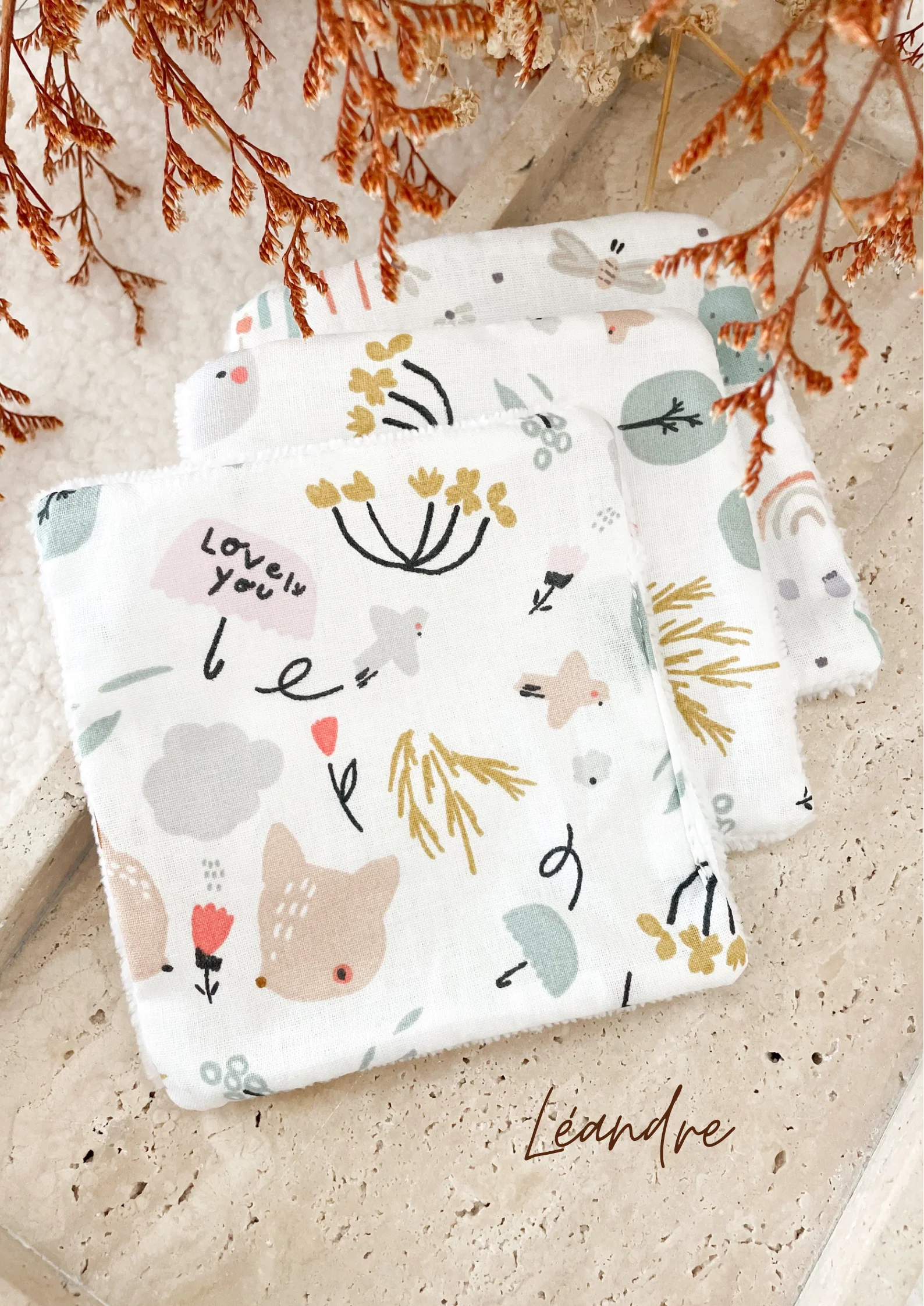 Lingettes bébé éponge bambou - Image 20