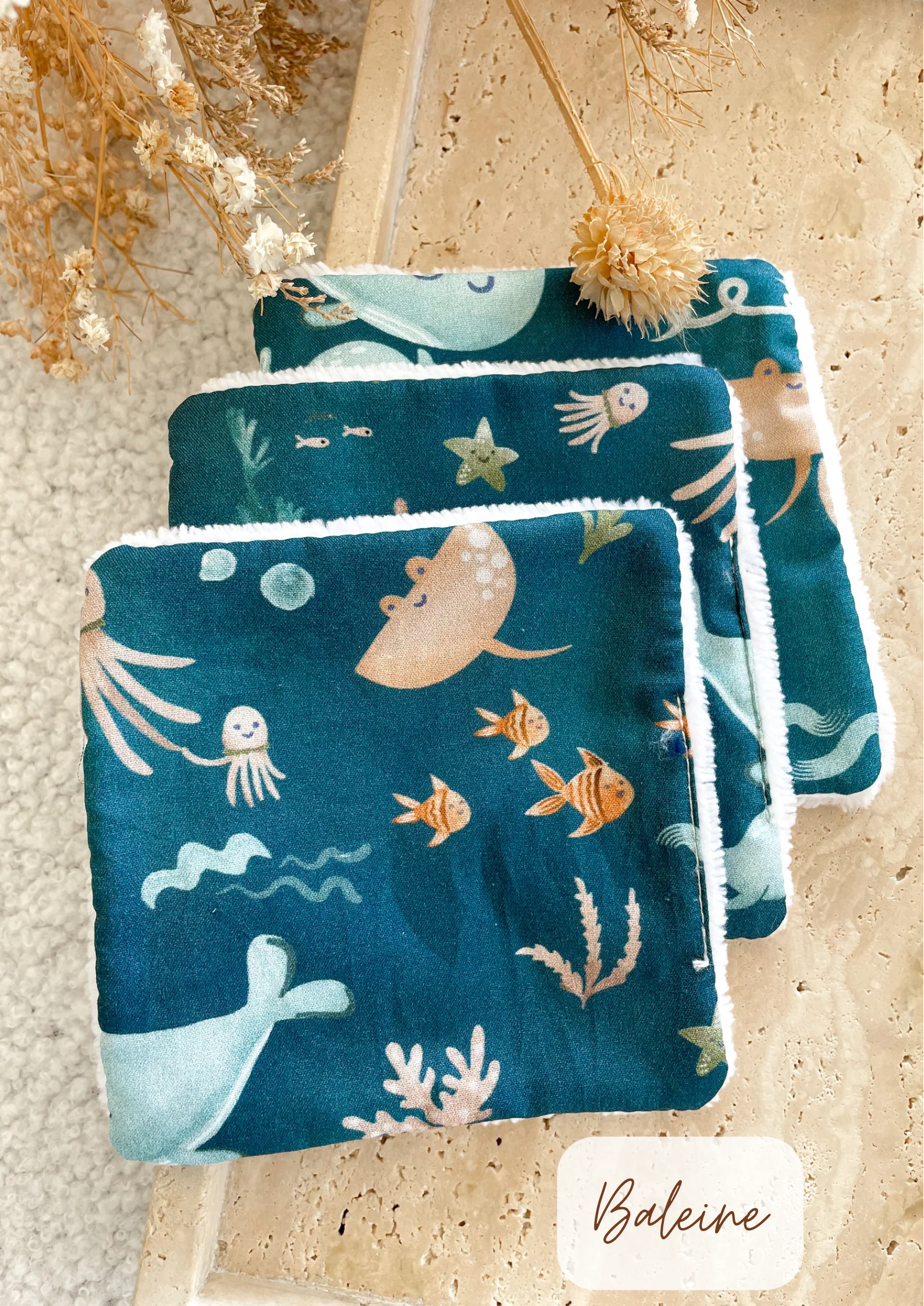 Lingettes bébé éponge bambou - Image 24