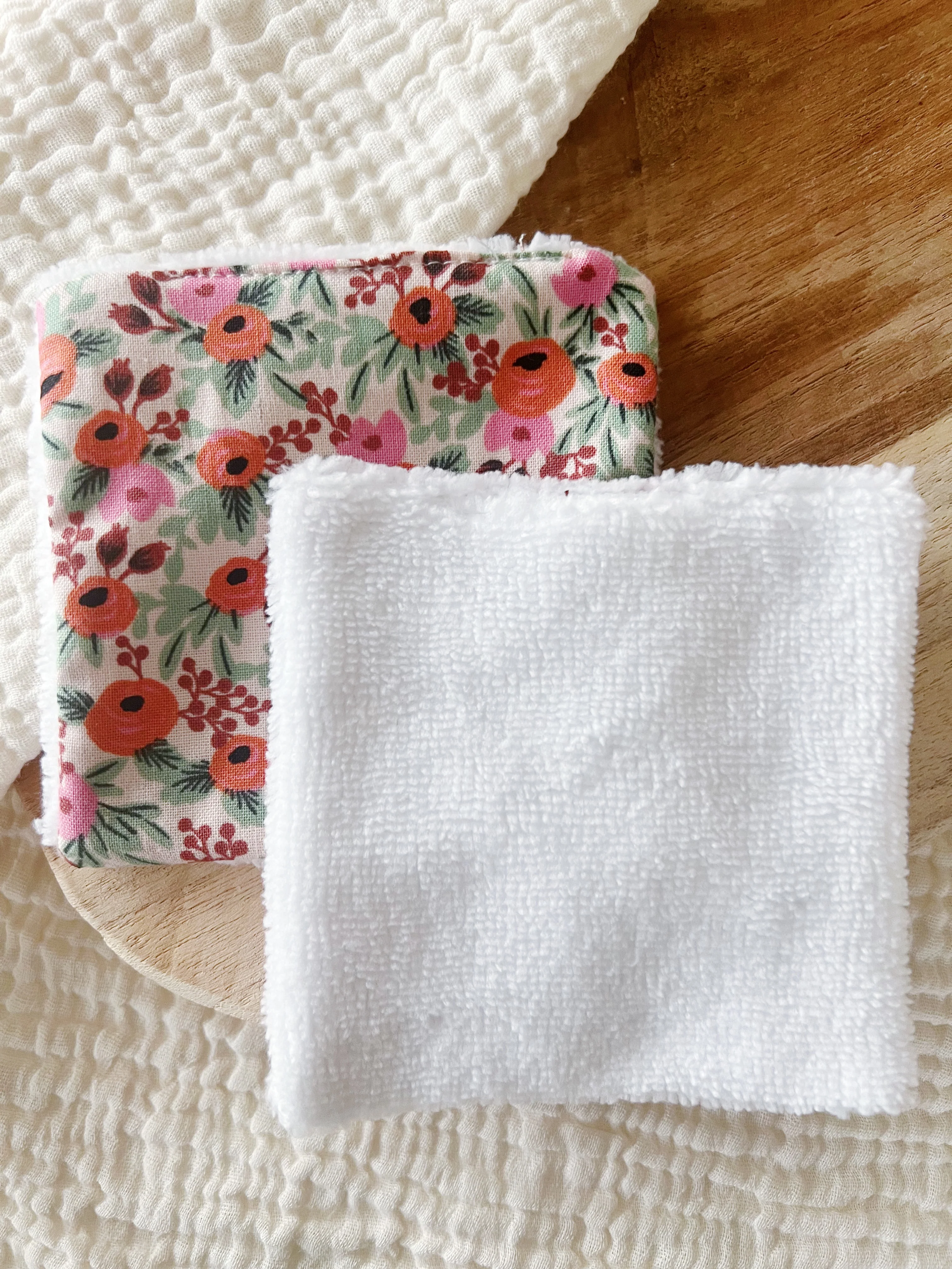 Lot de 5 cotons lavables en éponge bambou - Image 33