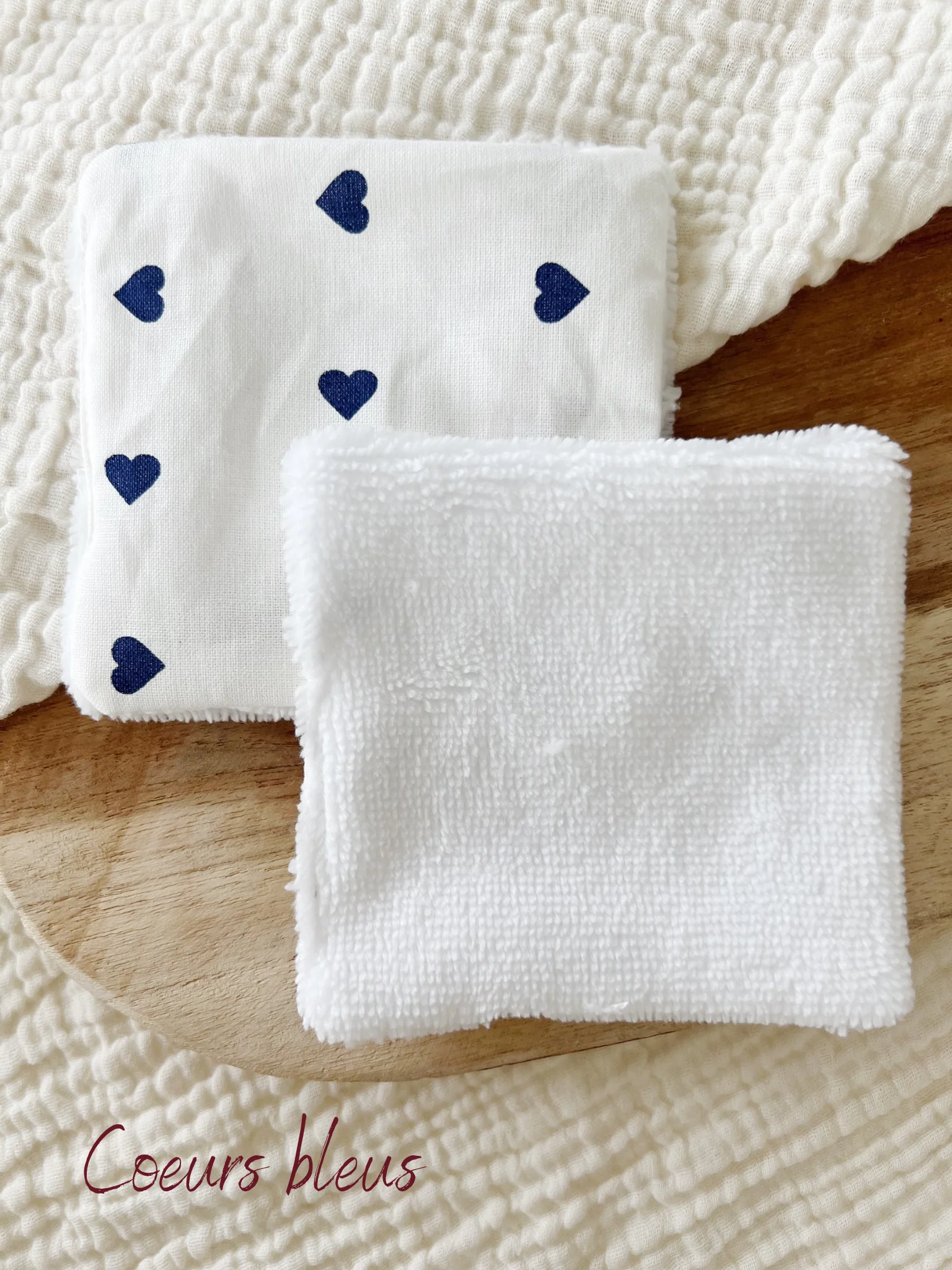 Lot de 5 cotons lavables en éponge bambou - Image 46