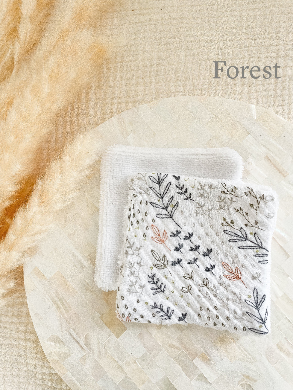 Lot de 5 cotons lavables en éponge bambou - Image 89