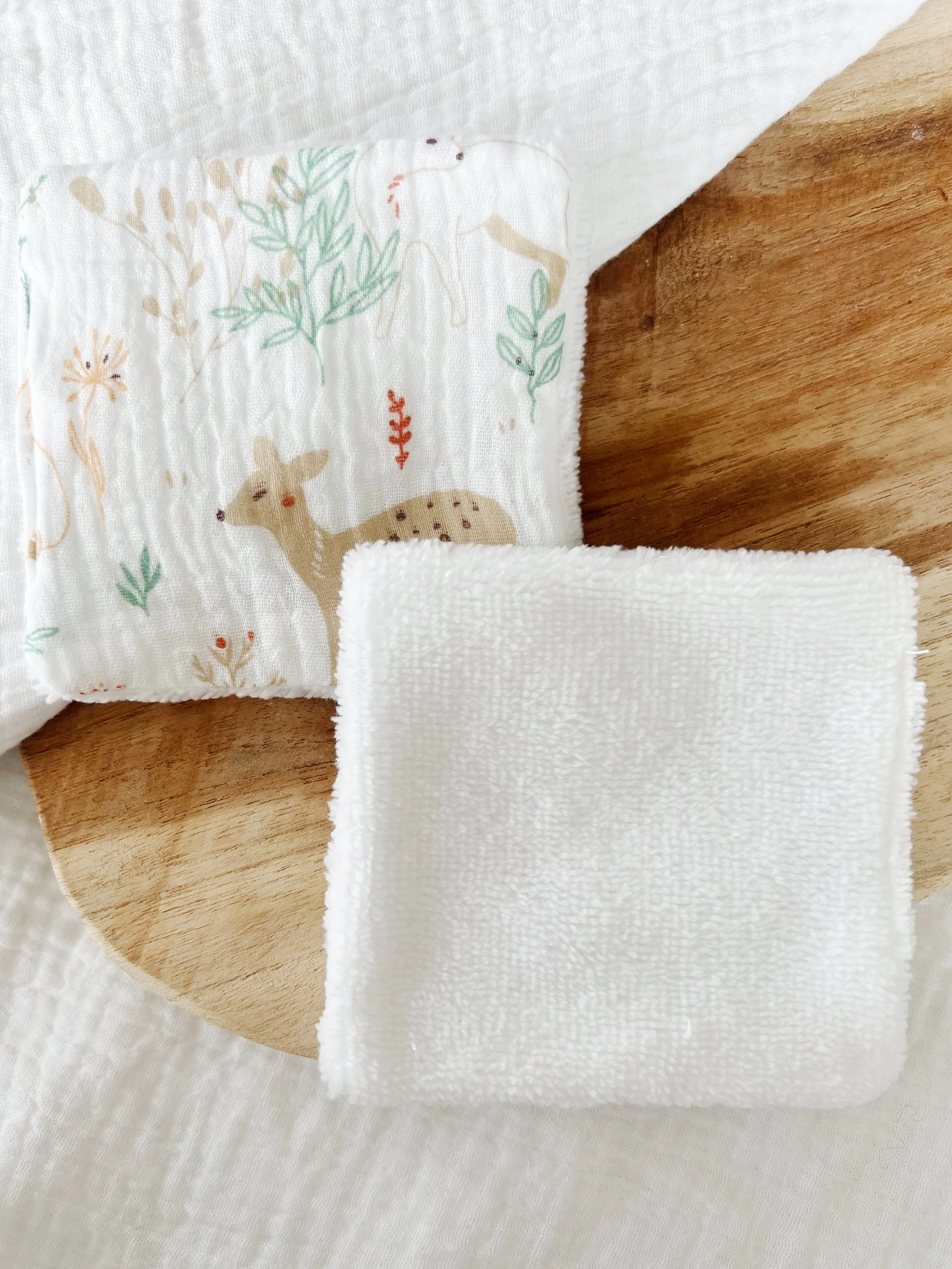 Lingettes bébé éponge bambou - Image 7