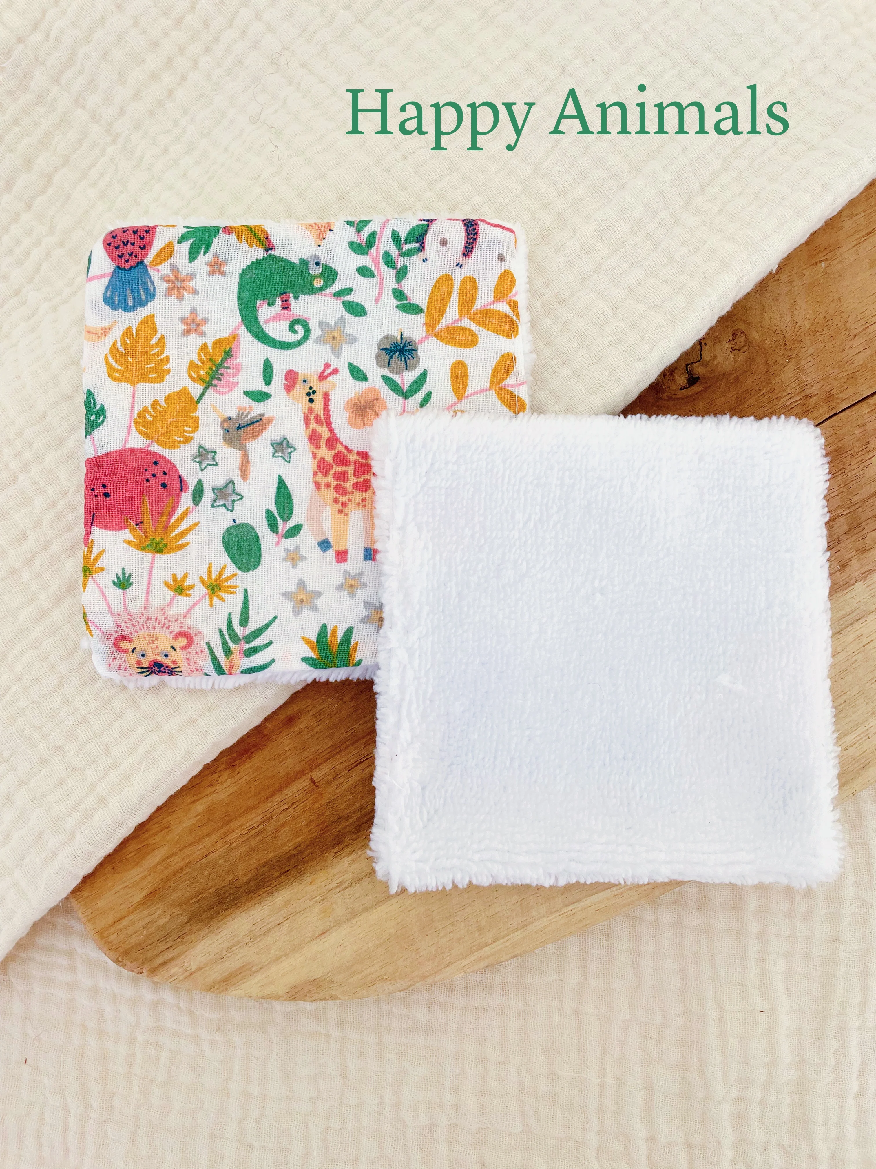 Lingettes bébé éponge bambou - Image 12