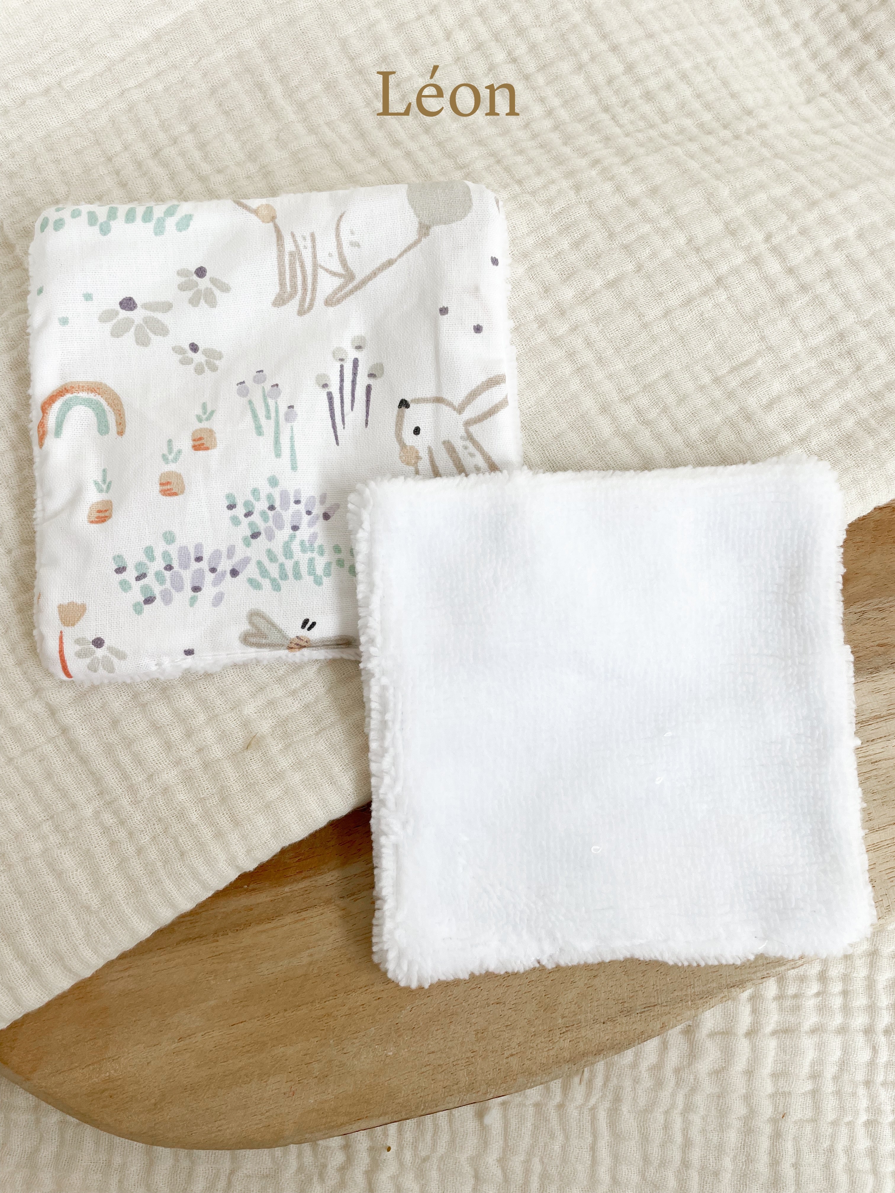 Lingettes bébé éponge bambou - Image 18