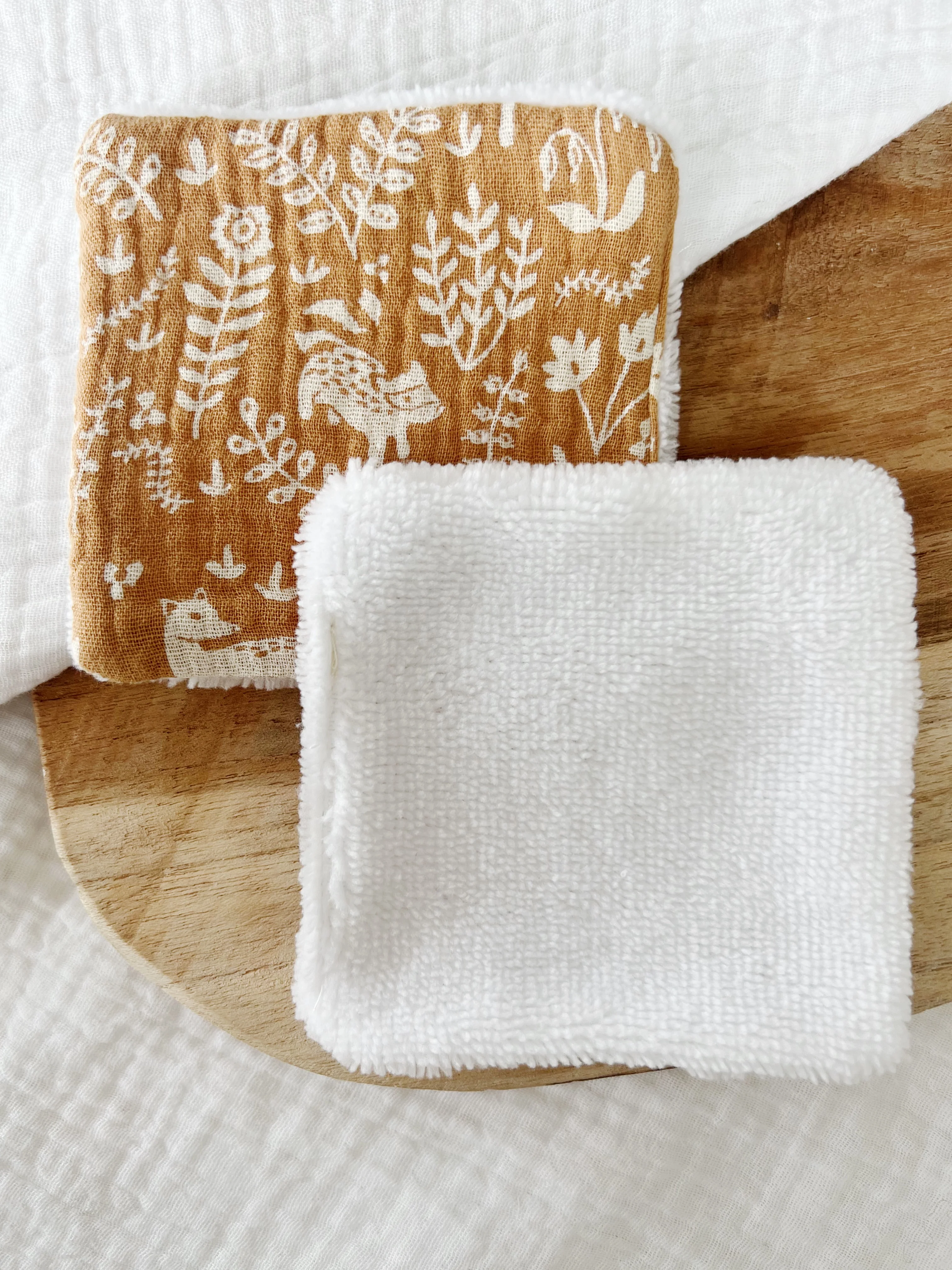 Lingettes bébé éponge bambou - Image 5