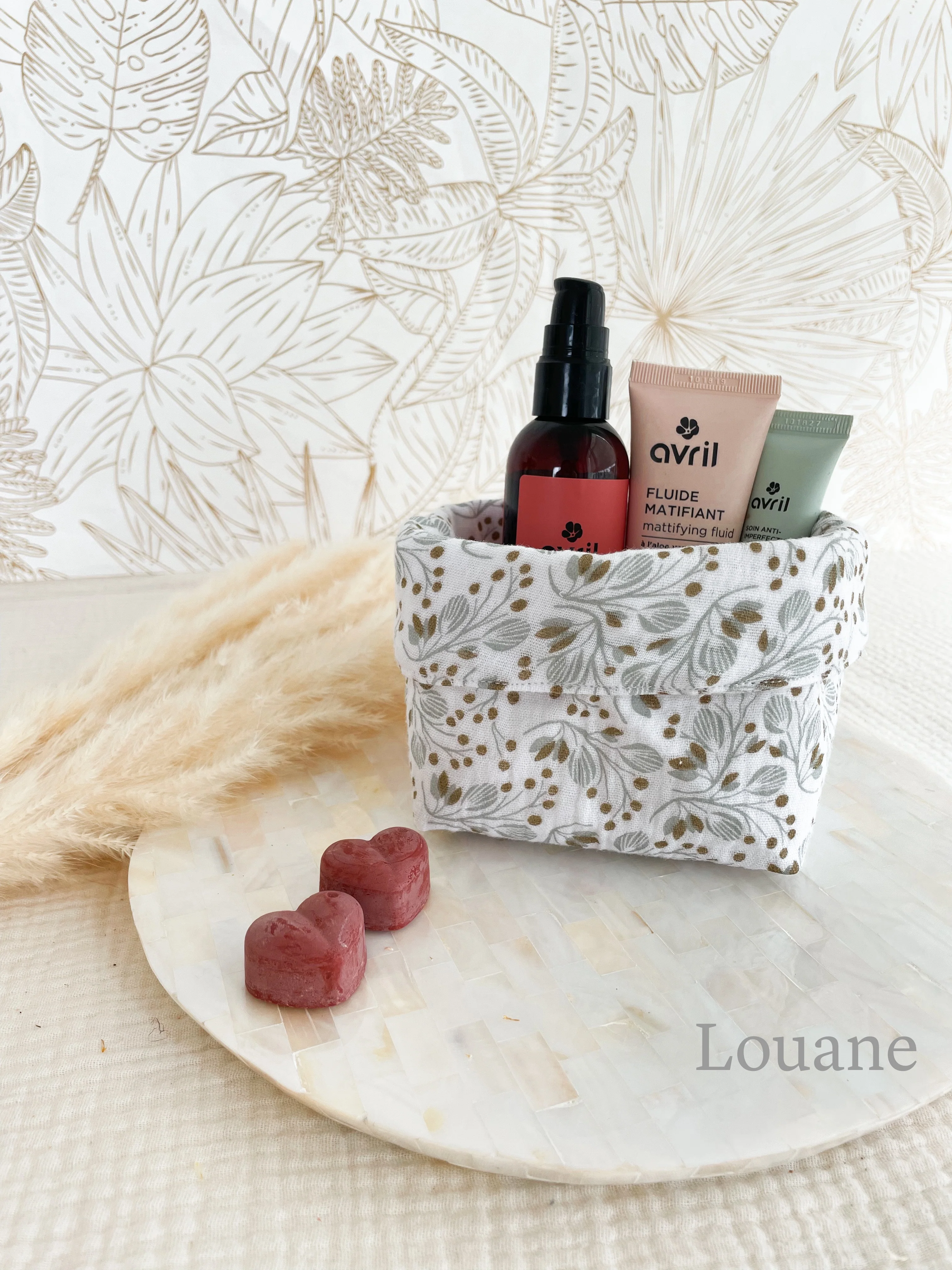 Petite panière en double gaze - Image 24