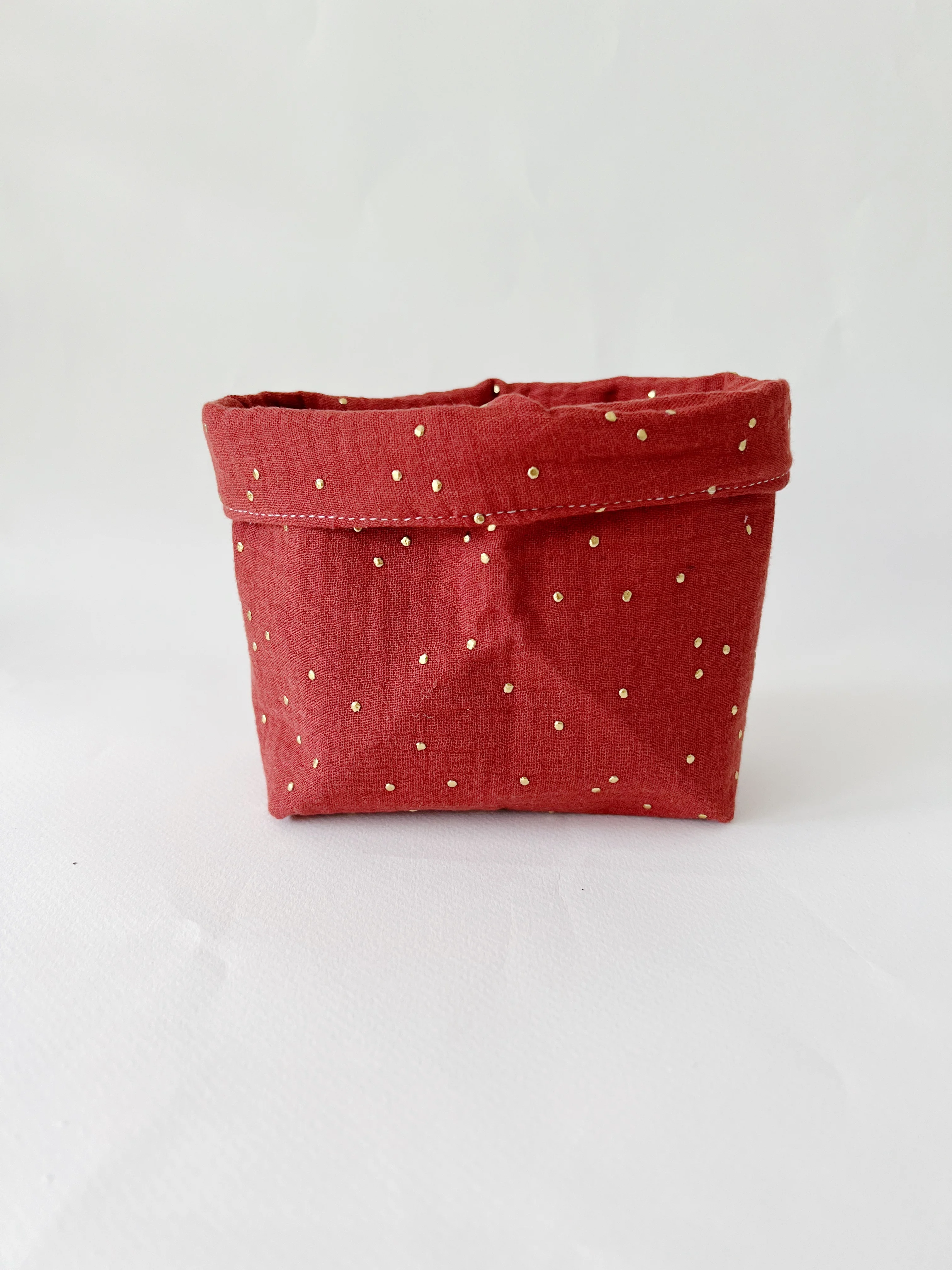 Petite panière en double gaze - Image 5