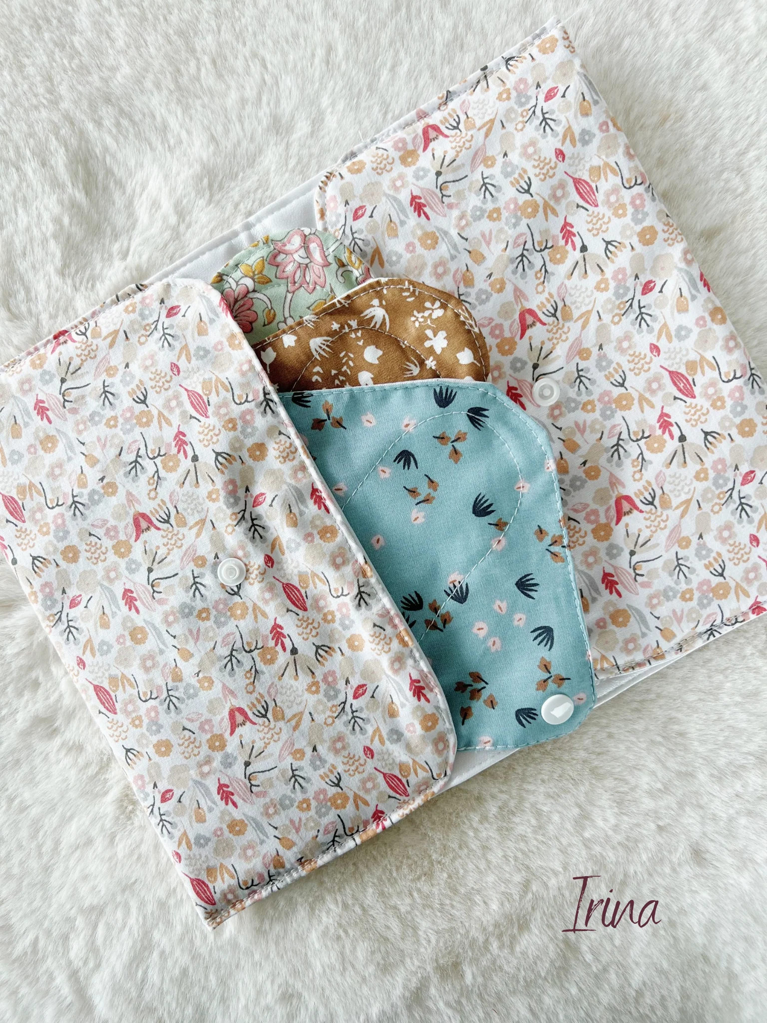 Pochette à culottes menstruelles/serviettes hygiéniques lavables - Image 18