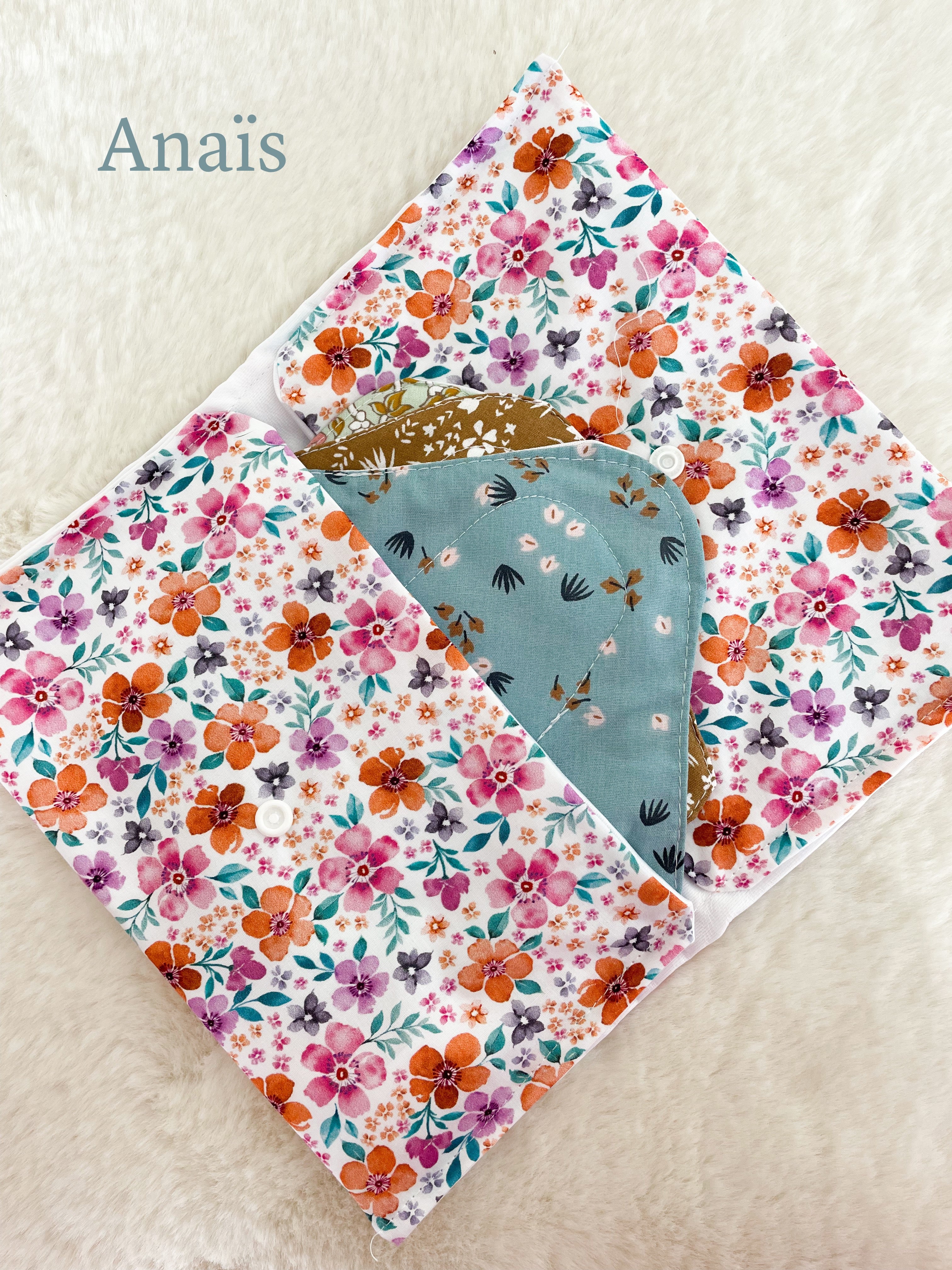 Pochette à culottes menstruelles/serviettes hygiéniques lavables - Image 26