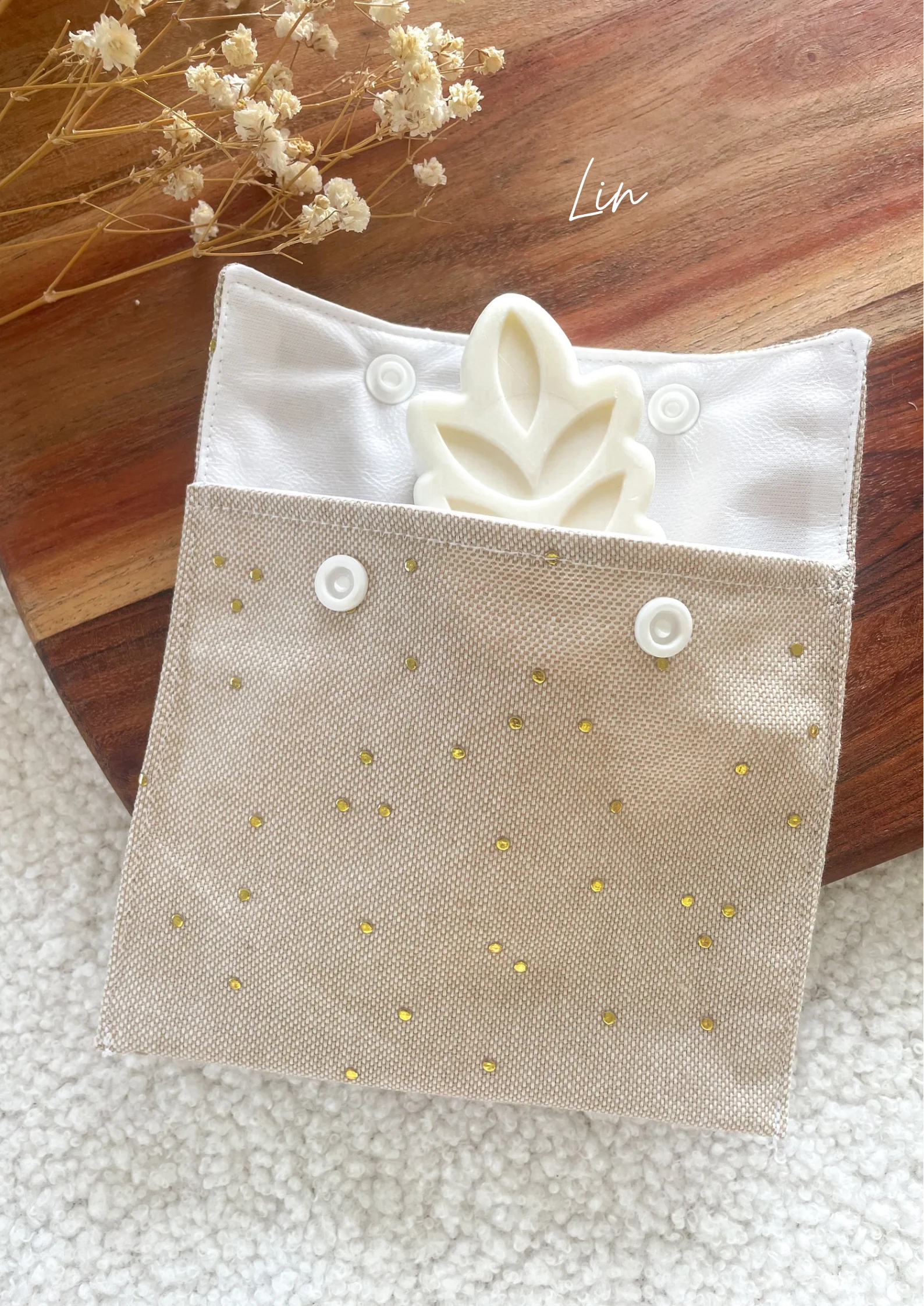 Pochette à savon imperméable petit format - Image 48