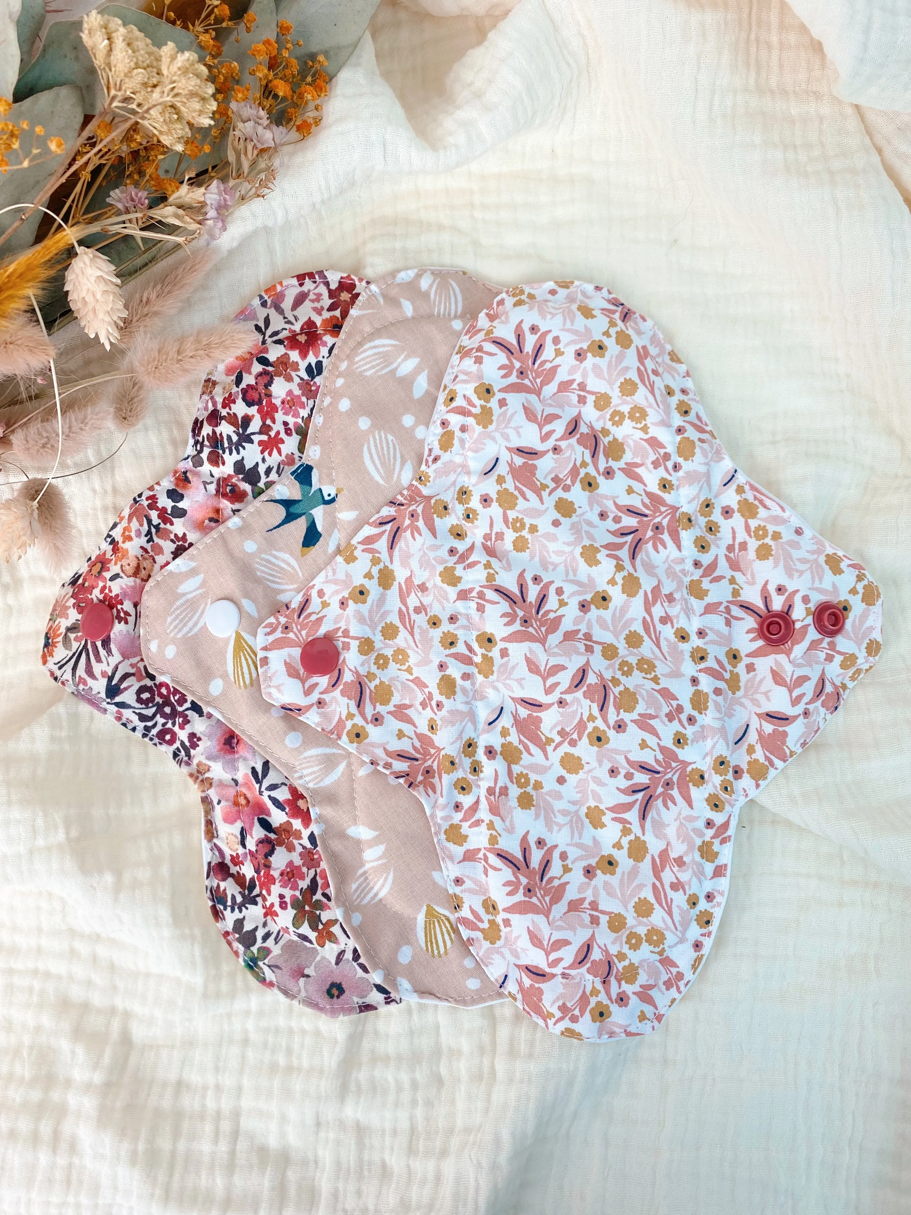 Serviette hygiénique lavable pour flux important - Image 4