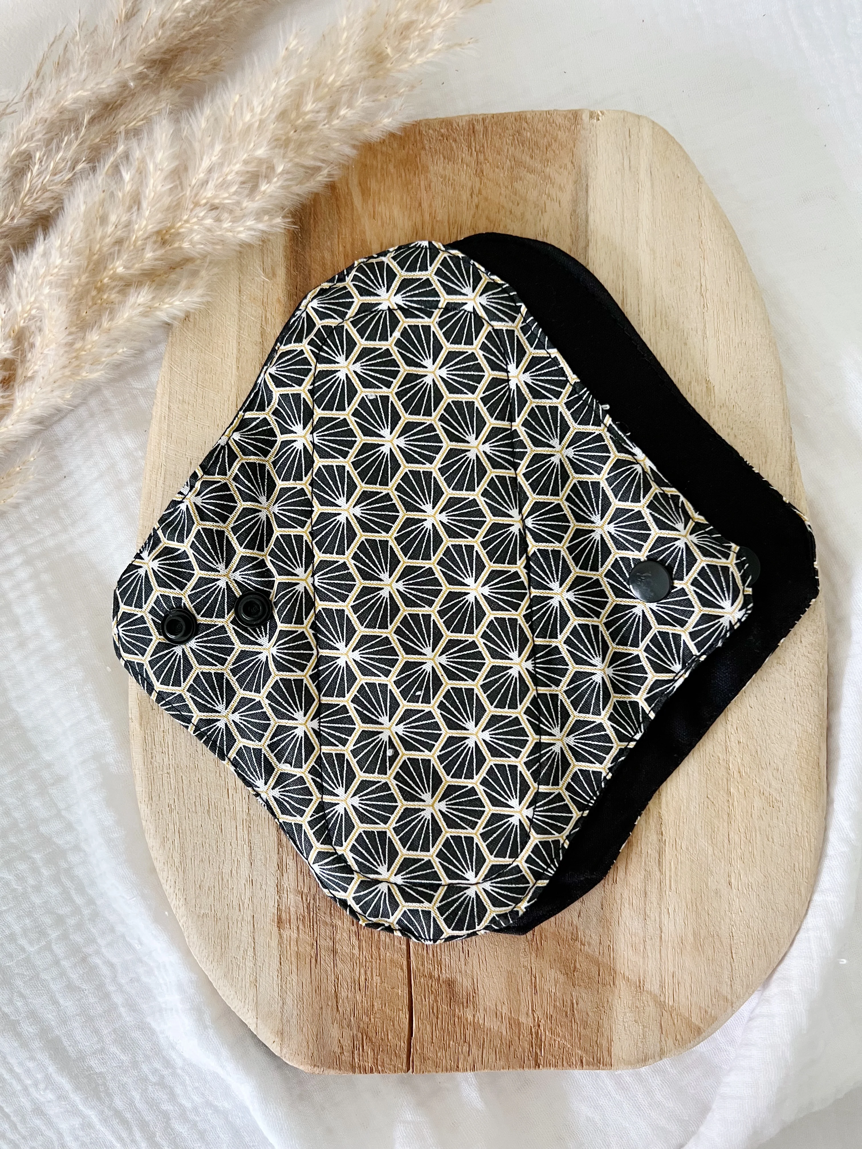 Serviette lavable flux MOYEN – Serviette hygiénique de jour - Image 18