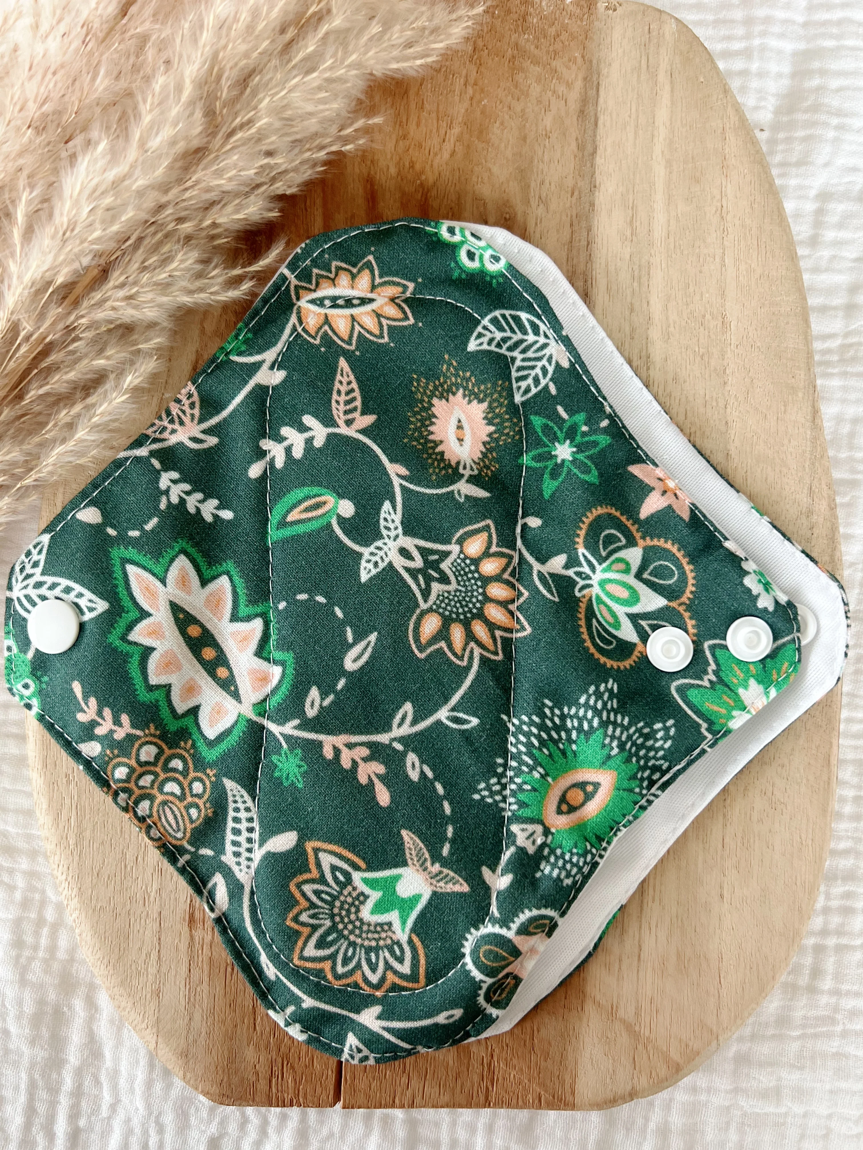 Serviette lavable flux MOYEN – Serviette hygiénique de jour - Image 22