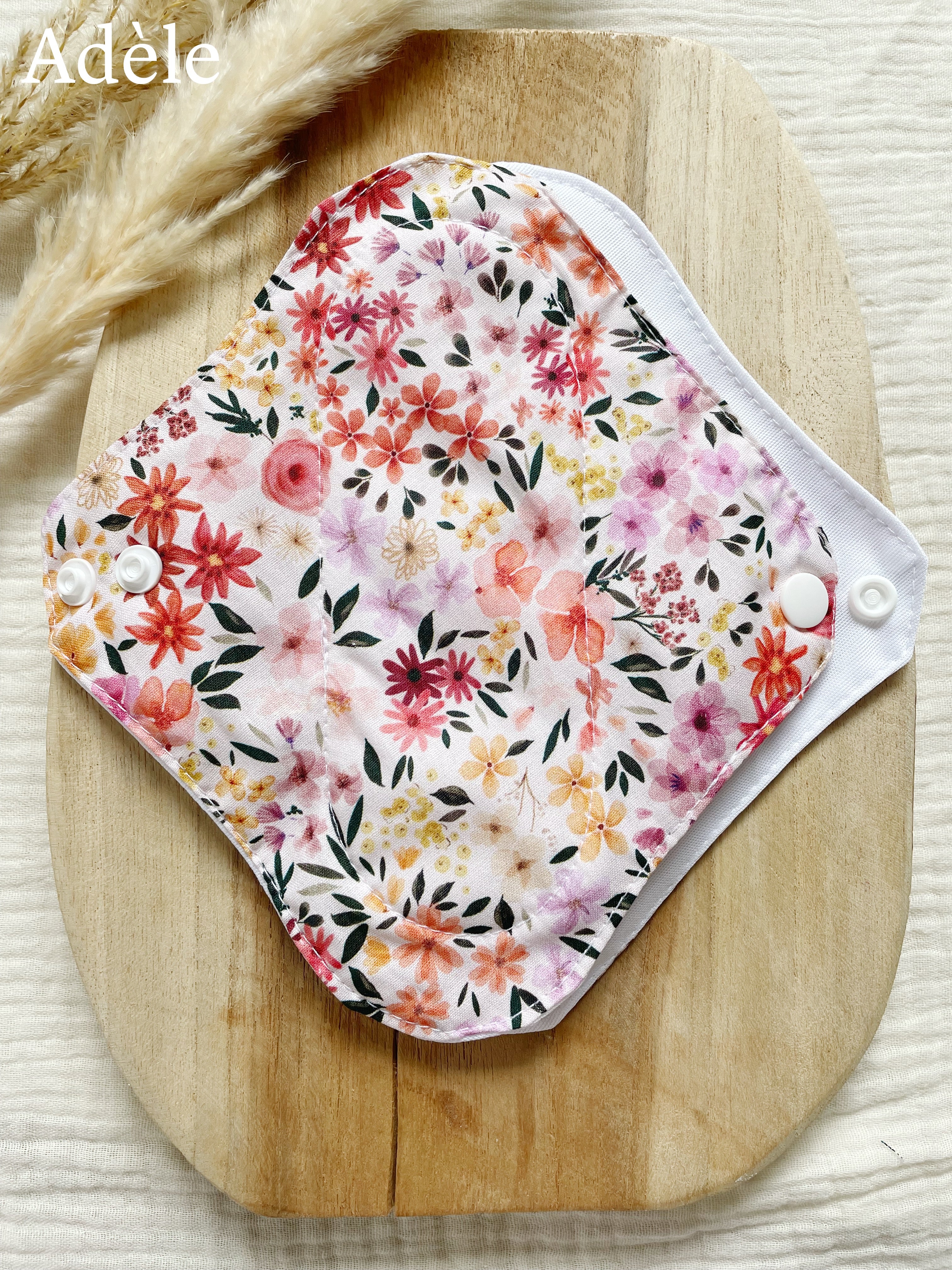 Serviette lavable flux MOYEN – Serviette hygiénique de jour - Image 24