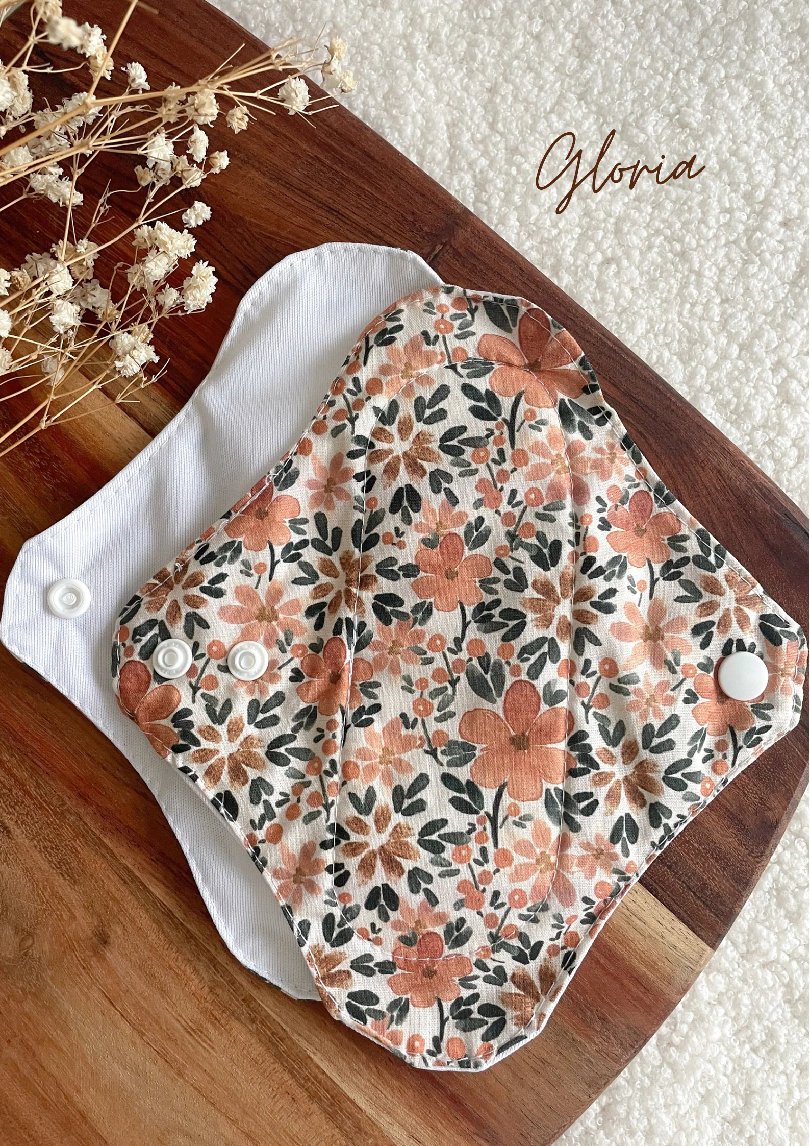 Serviette lavable flux MOYEN – Serviette hygiénique de jour - Image 36