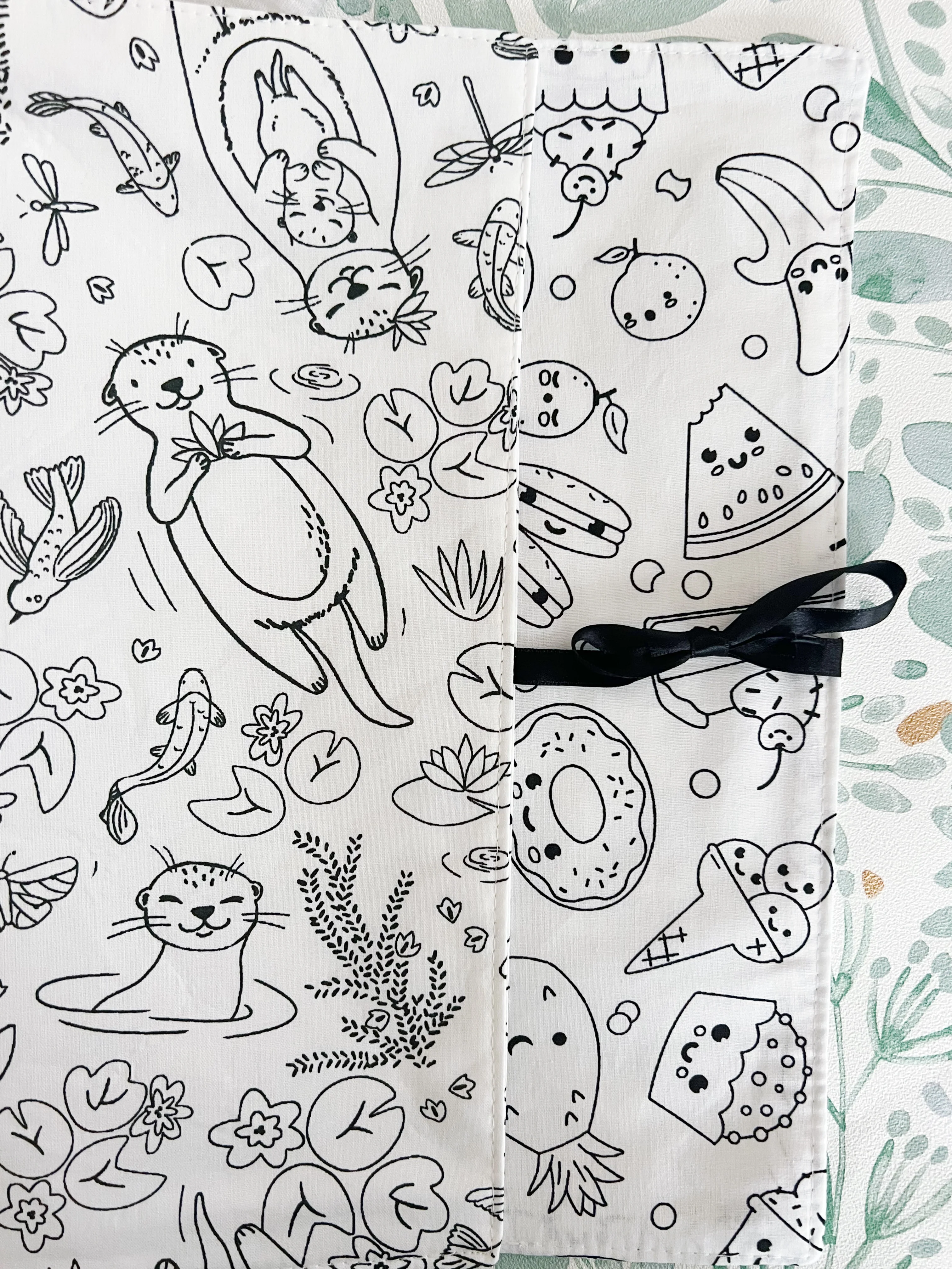 Set de table à colorier lavable (et ses feutres) - Image 10