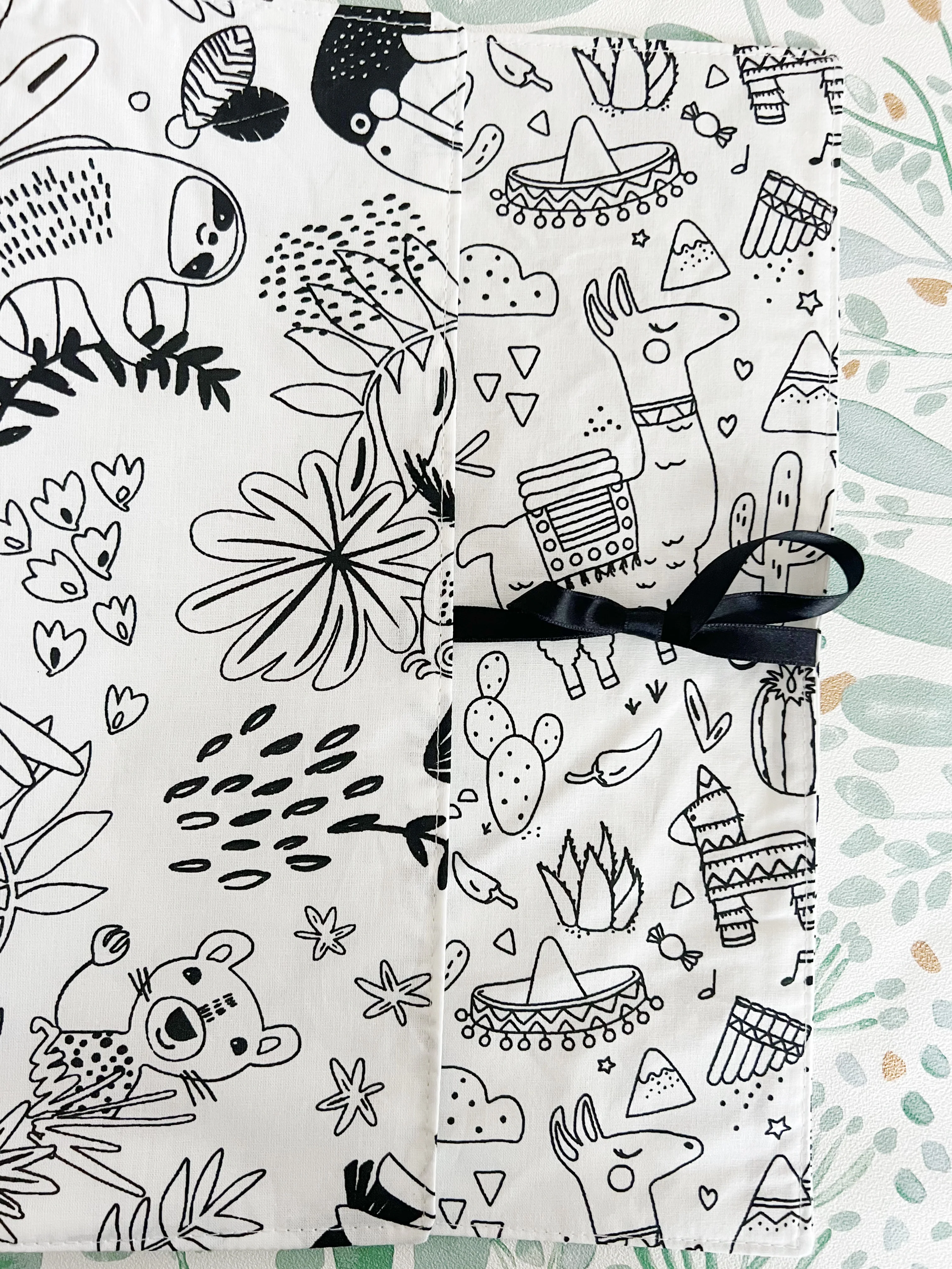 Set de table à colorier lavable (et ses feutres) - Image 12