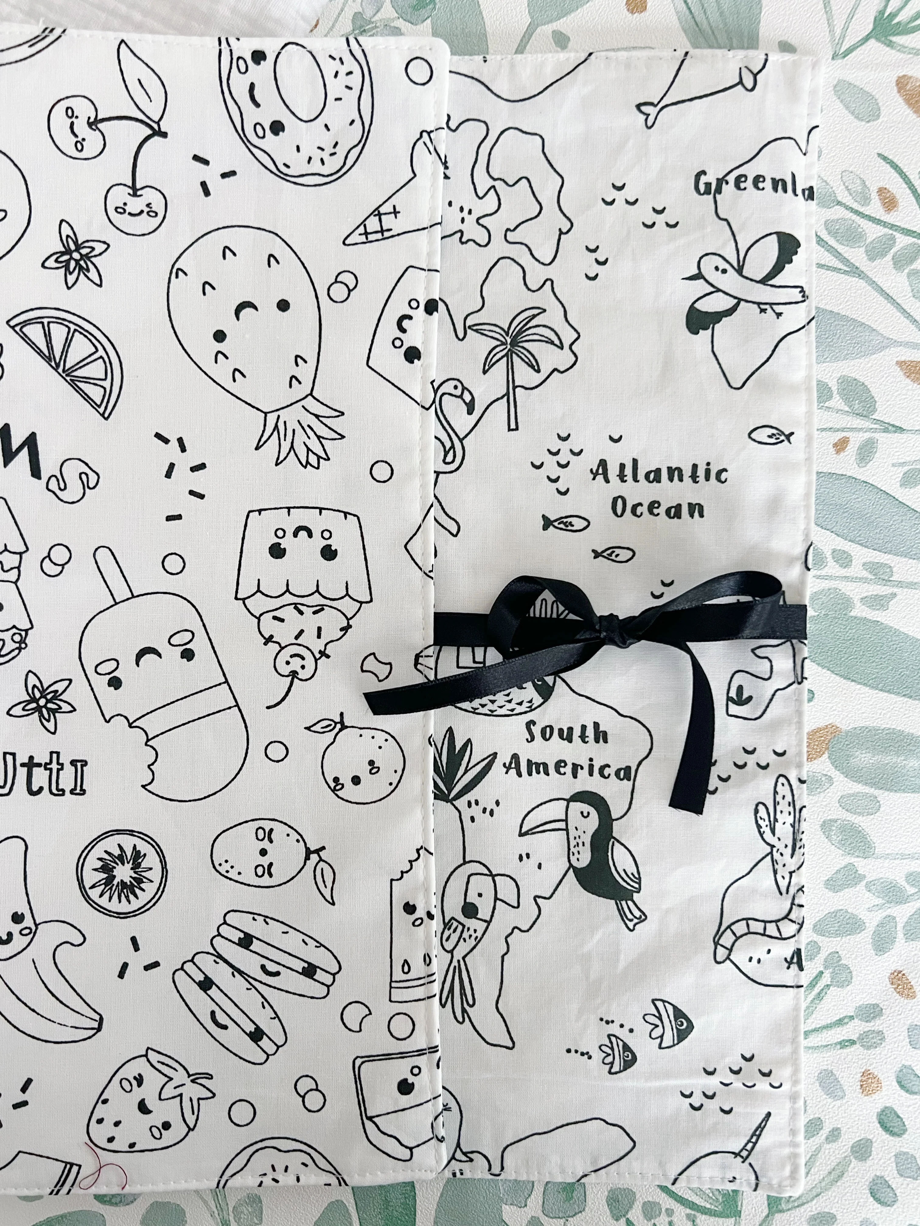 Set de table à colorier lavable (et ses feutres) - Image 5