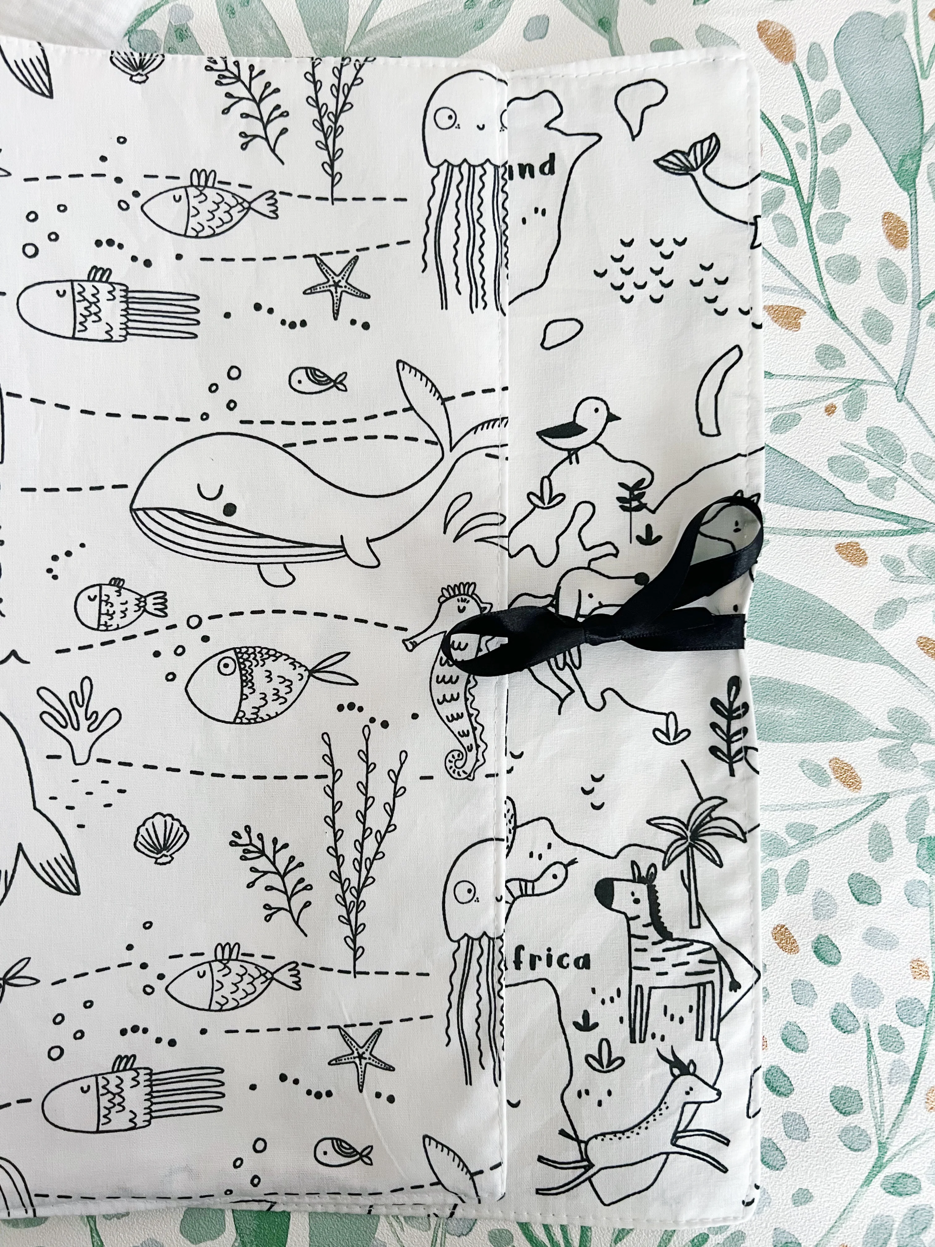 Set de table à colorier lavable (et ses feutres) - Image 6