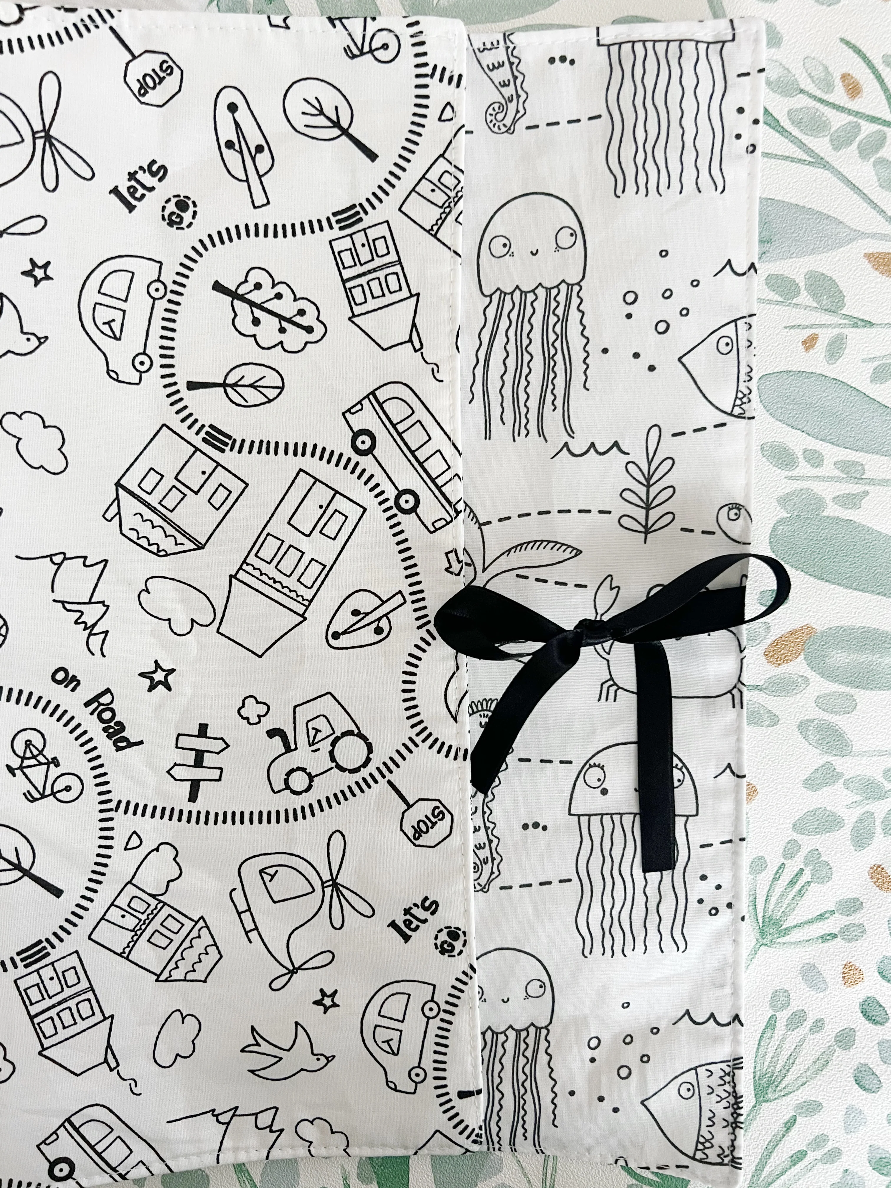 Set de table à colorier lavable (et ses feutres) - Image 8