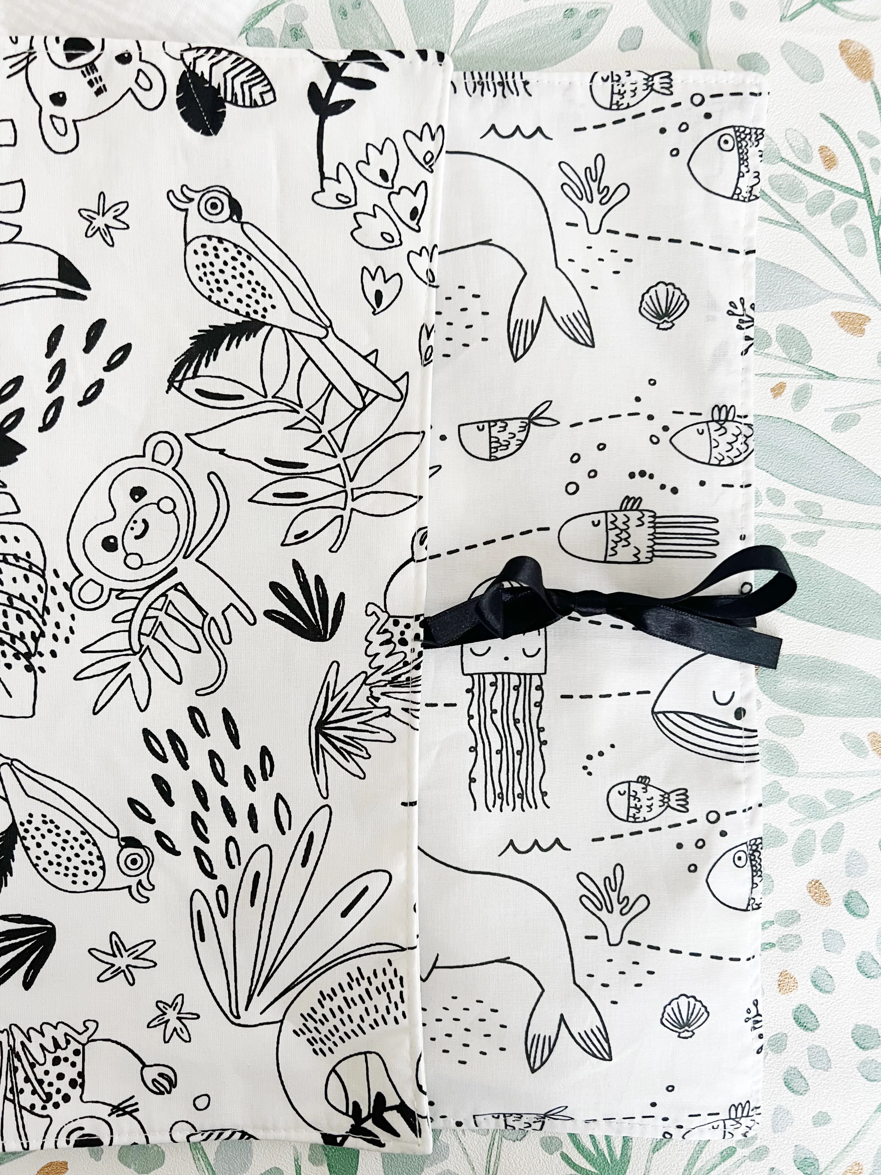 Set de table à colorier lavable (et ses feutres) - Image 9