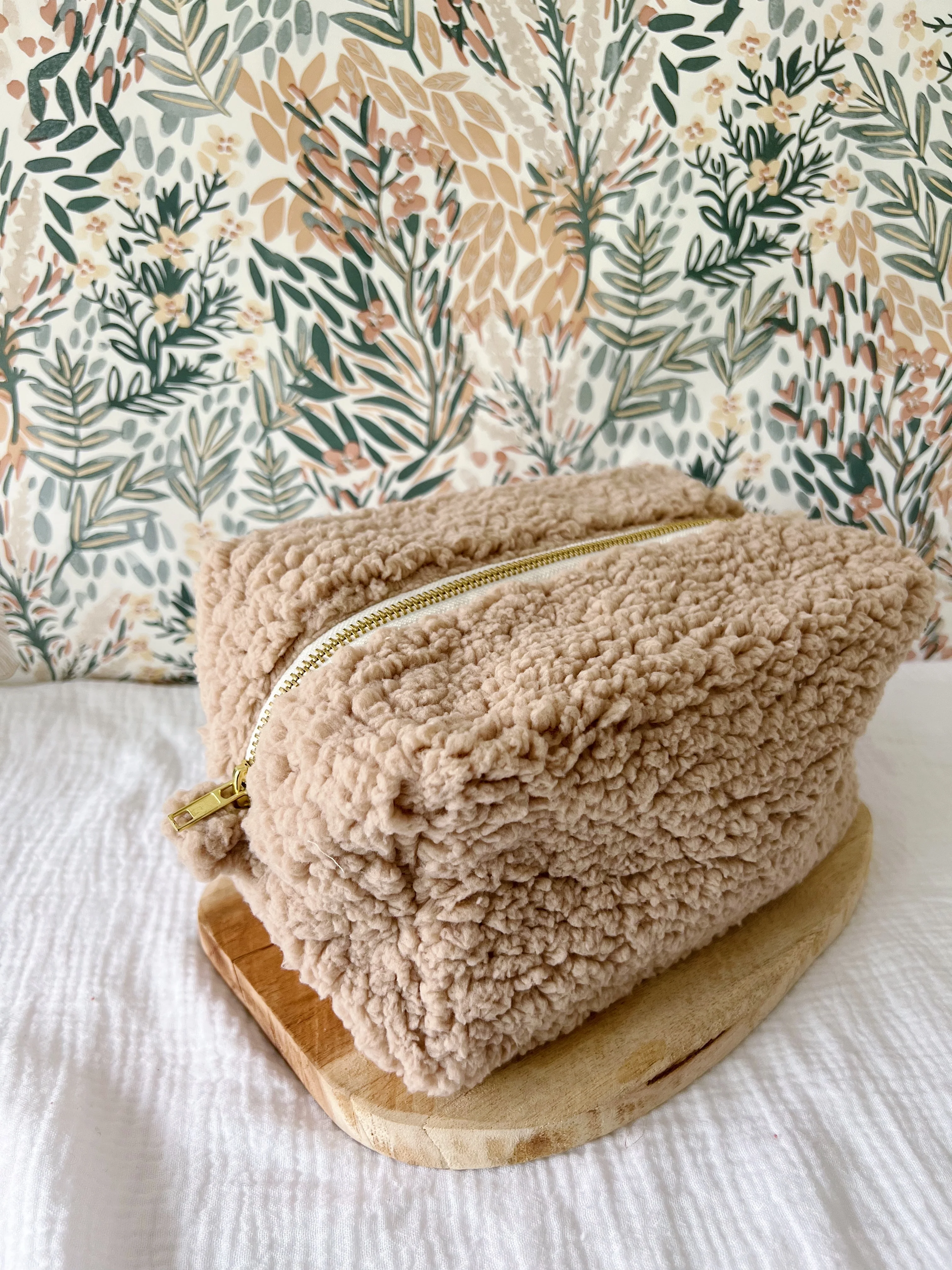 Trousse de toilette moumoute (intérieur imperméable) - Image 3