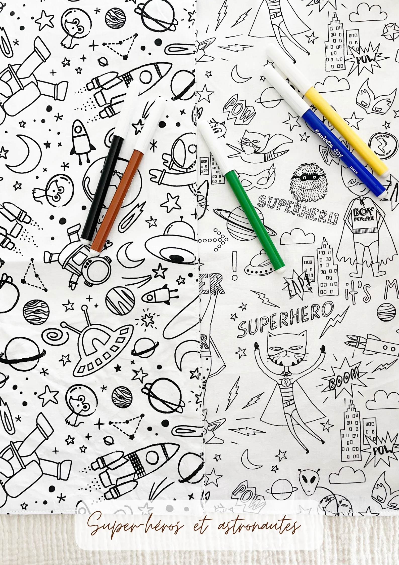 TAPIS de coloriage lavable (et ses feutres) - Image 11