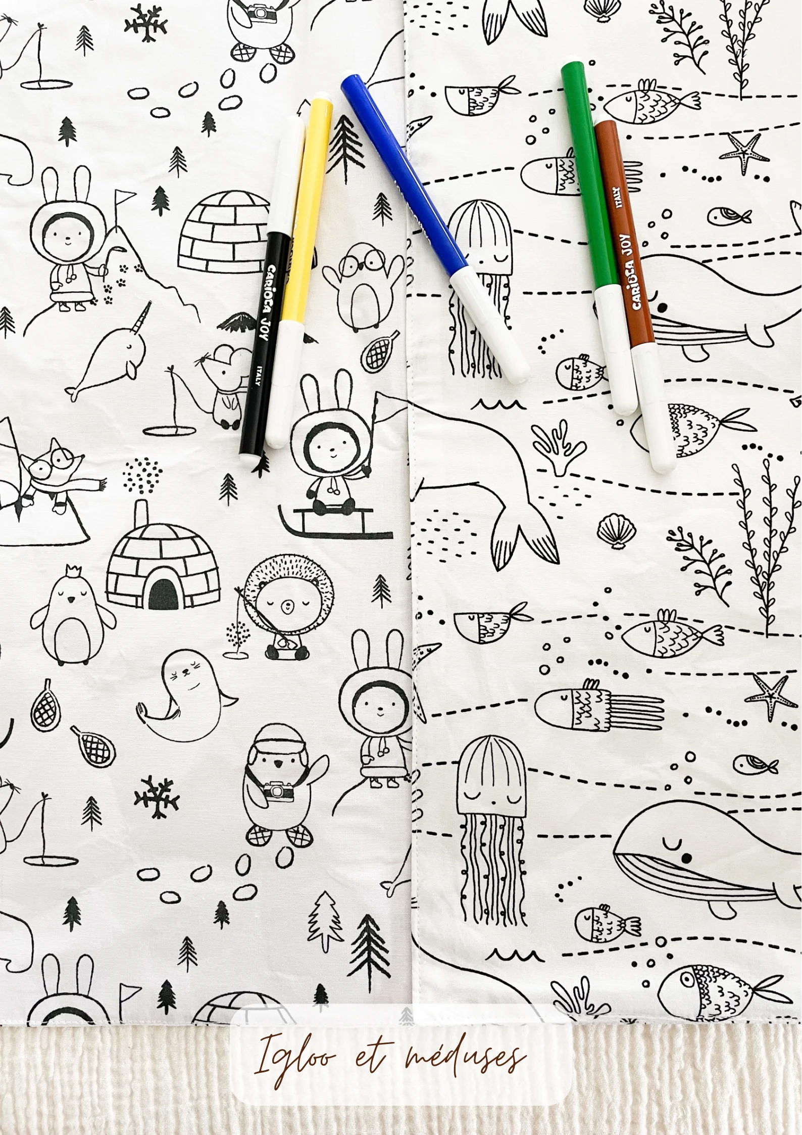 TAPIS de coloriage lavable (et ses feutres) - Image 12